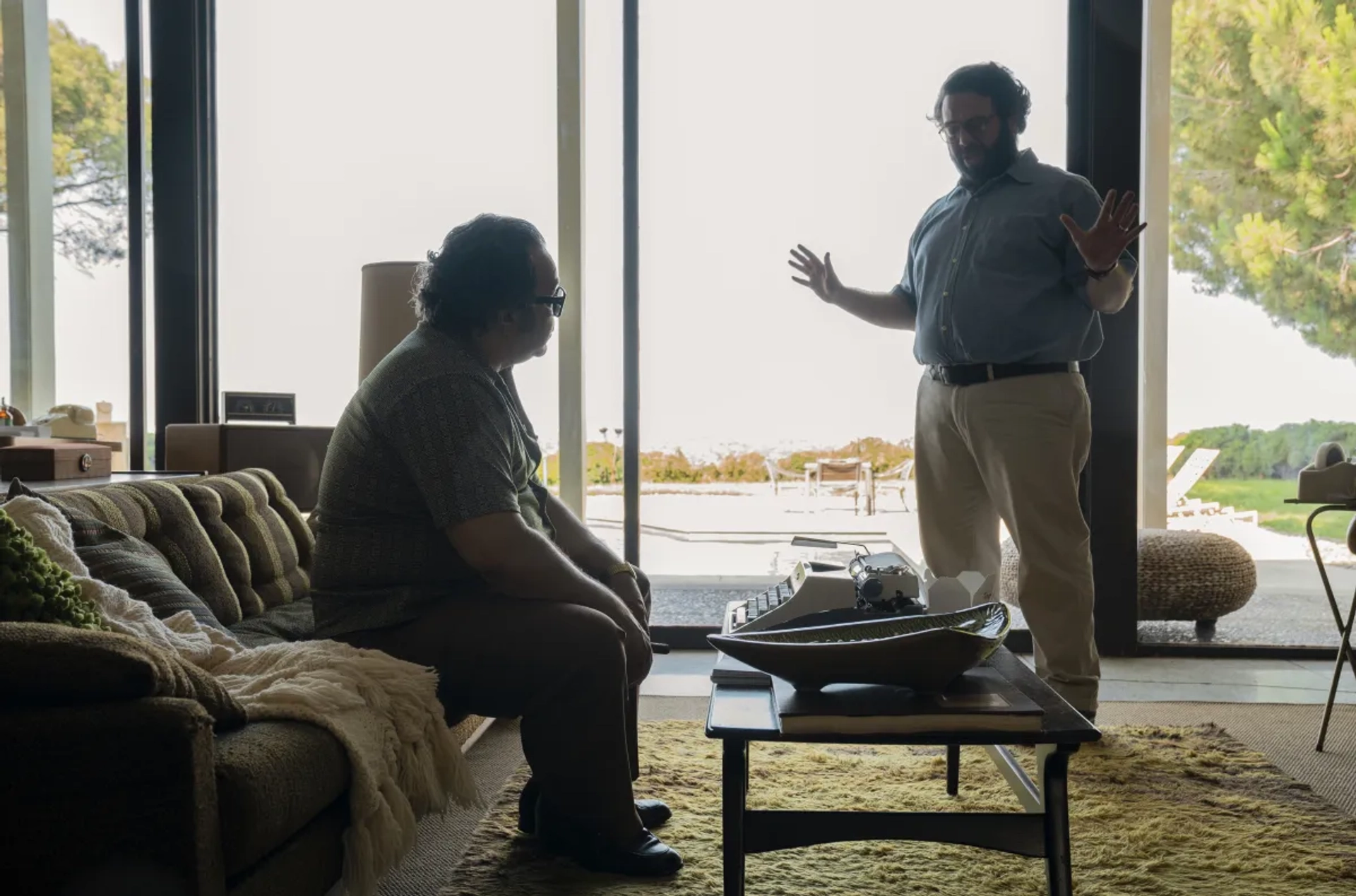 Dan Fogler and Patrick Gallo in The Offer (2022)