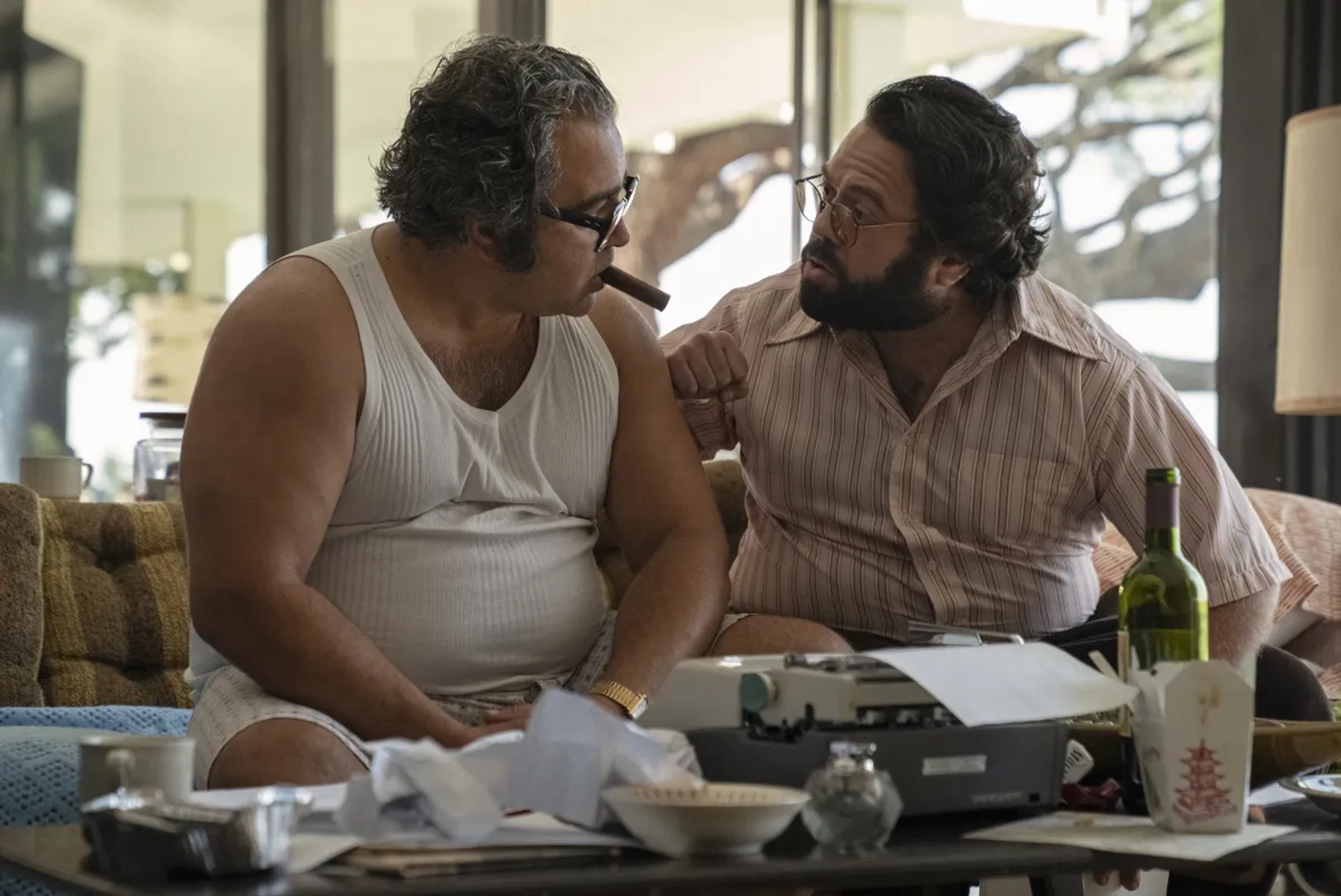 Dan Fogler and Patrick Gallo in The Offer (2022)