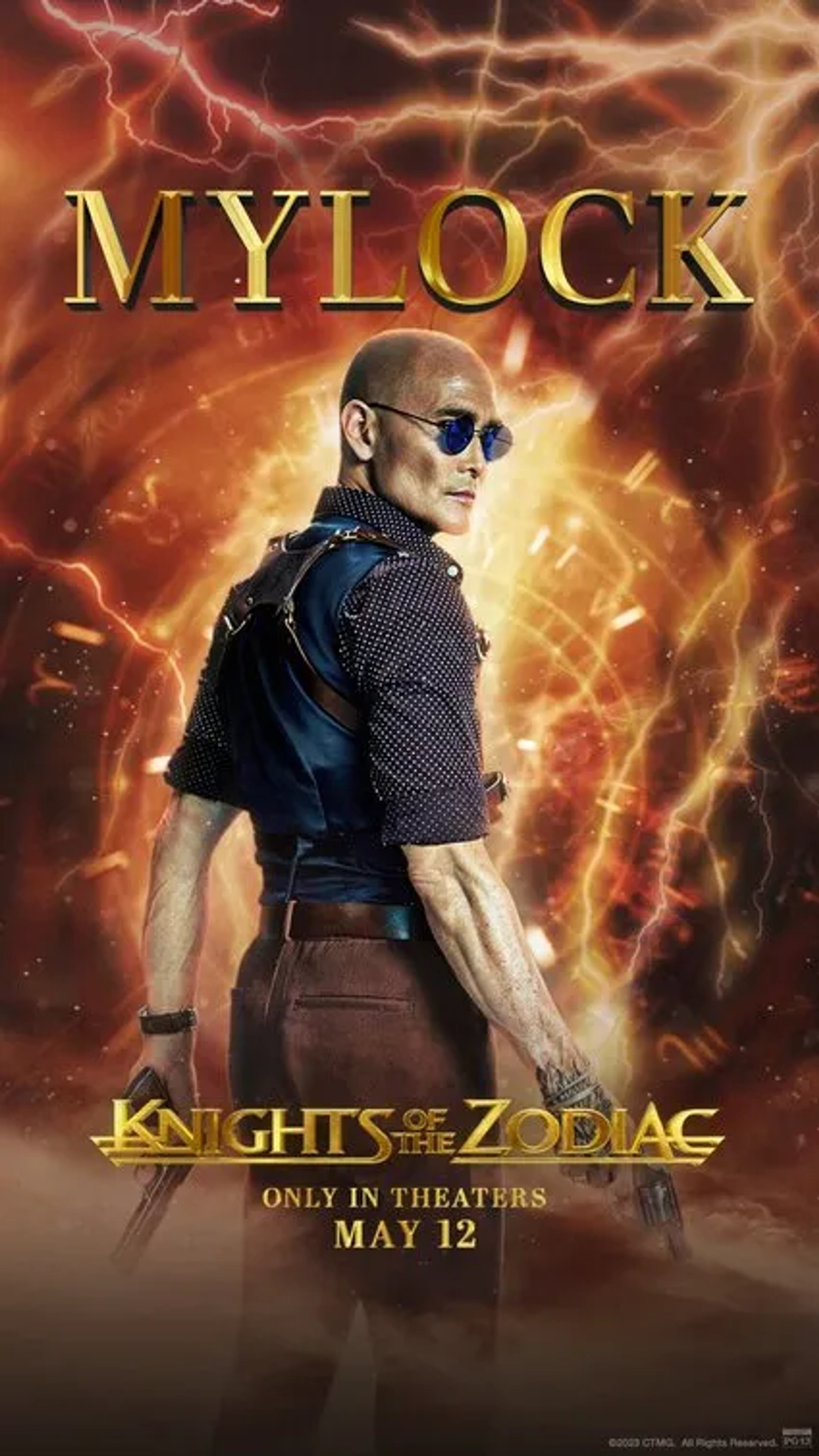 Mark Dacascos in Knights of the Zodiac (2023)