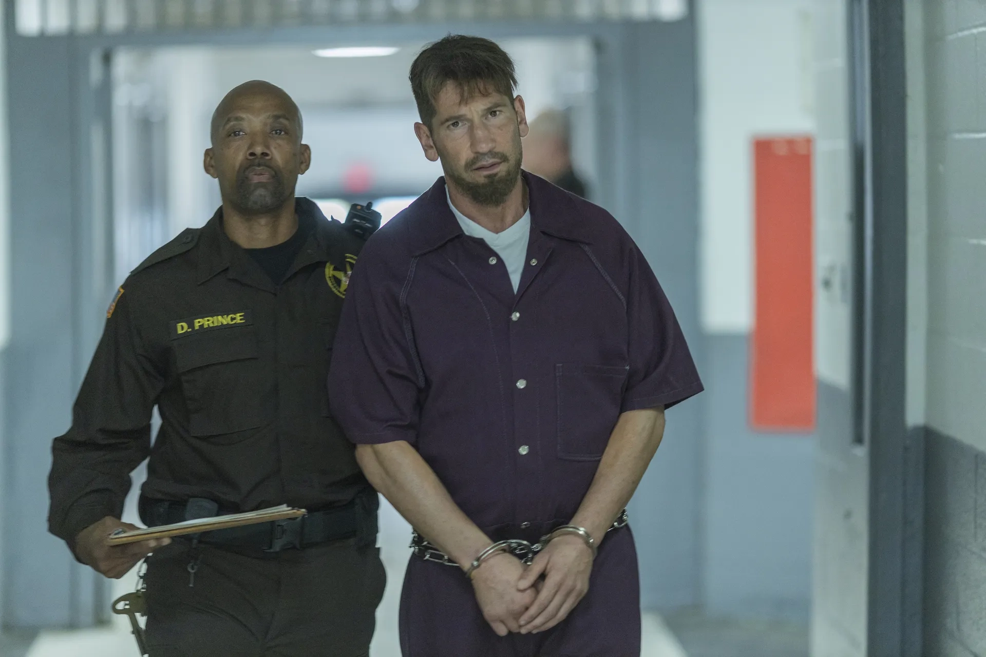 Jon Bernthal and Mike D. Anderson in We Own This City (2022)