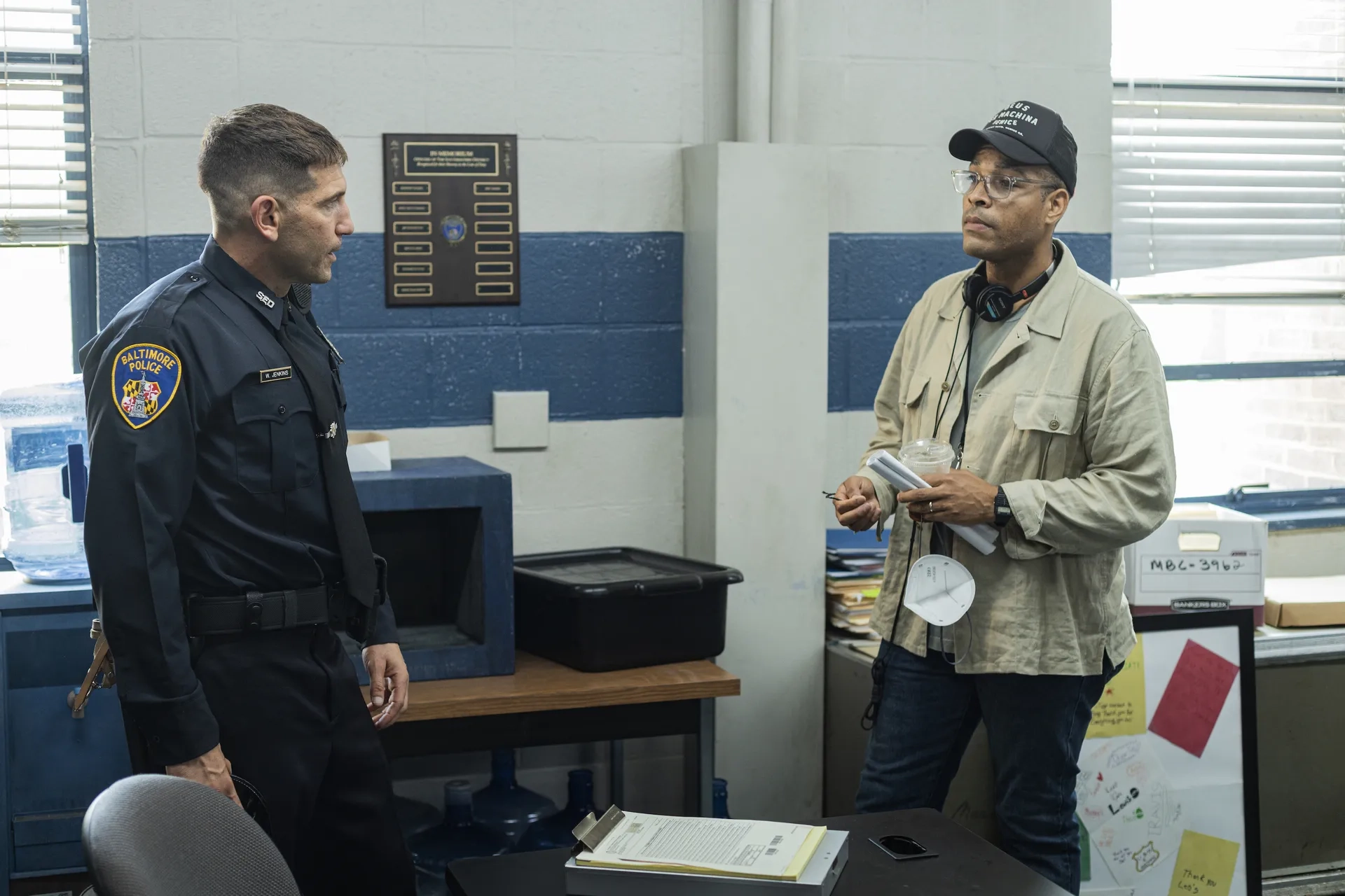 Jon Bernthal and Reinaldo Marcus Green in We Own This City (2022)