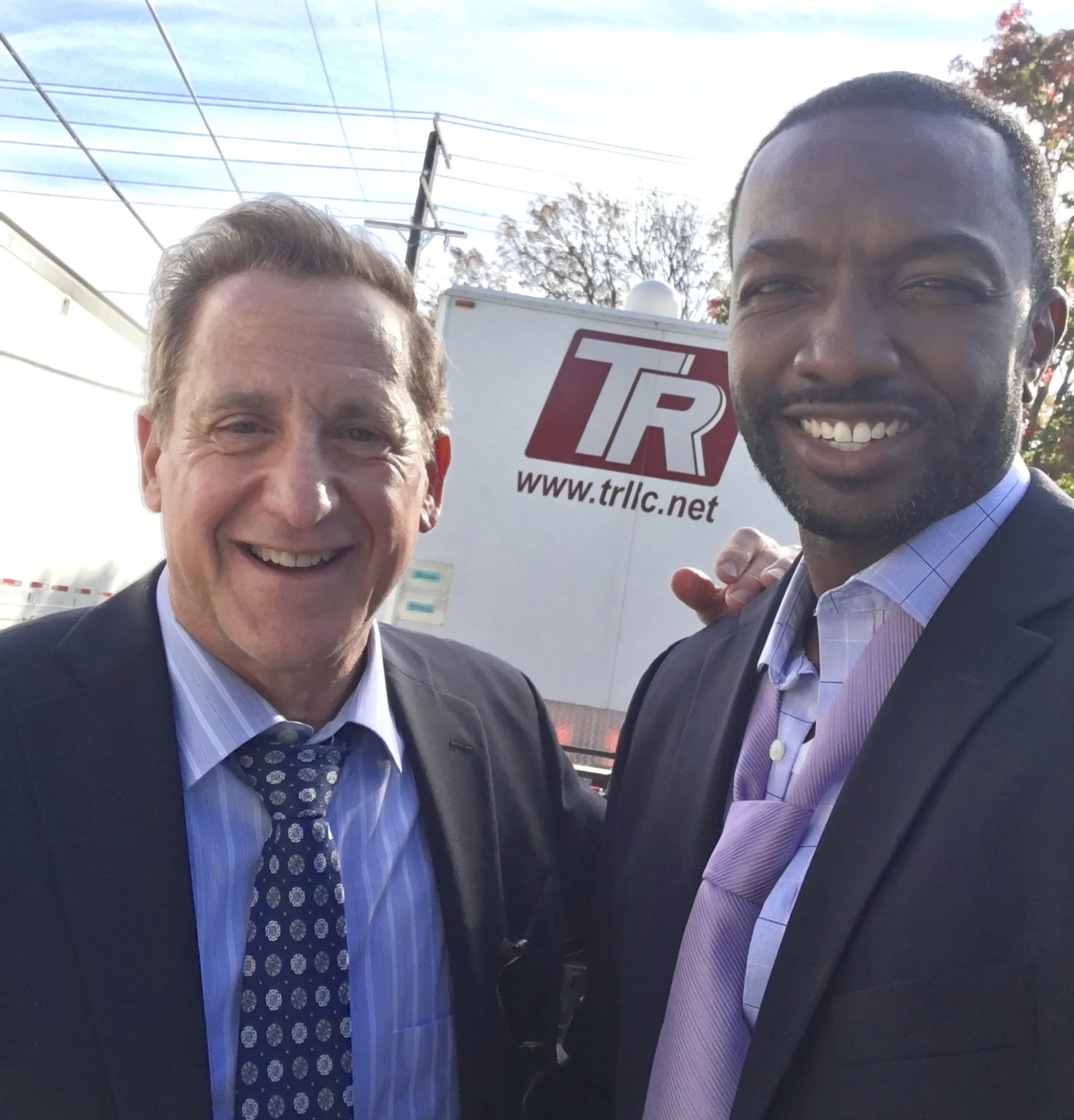 Jamie Hector and Robert Poletick in We Own This City (2022)