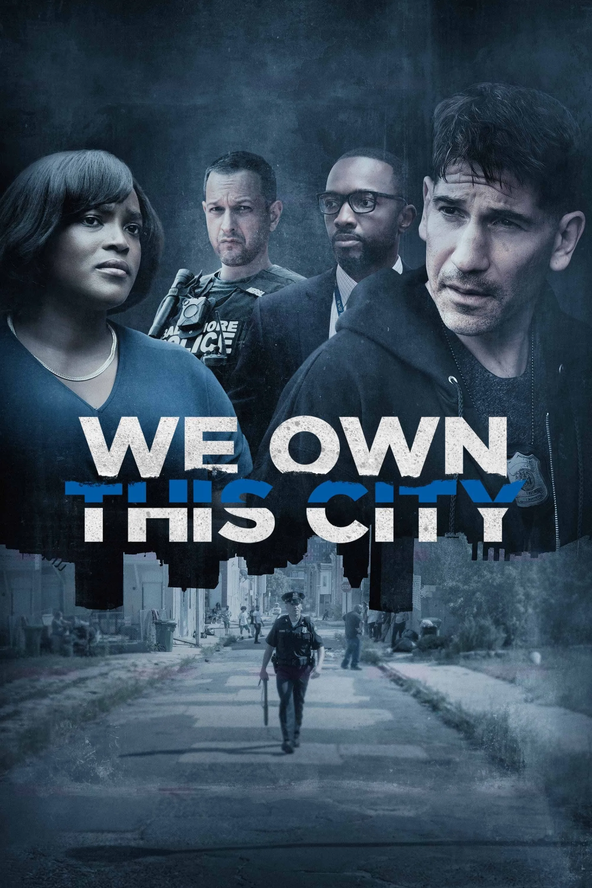 Josh Charles, Jamie Hector, Jon Bernthal, and Wunmi Mosaku in We Own This City (2022)