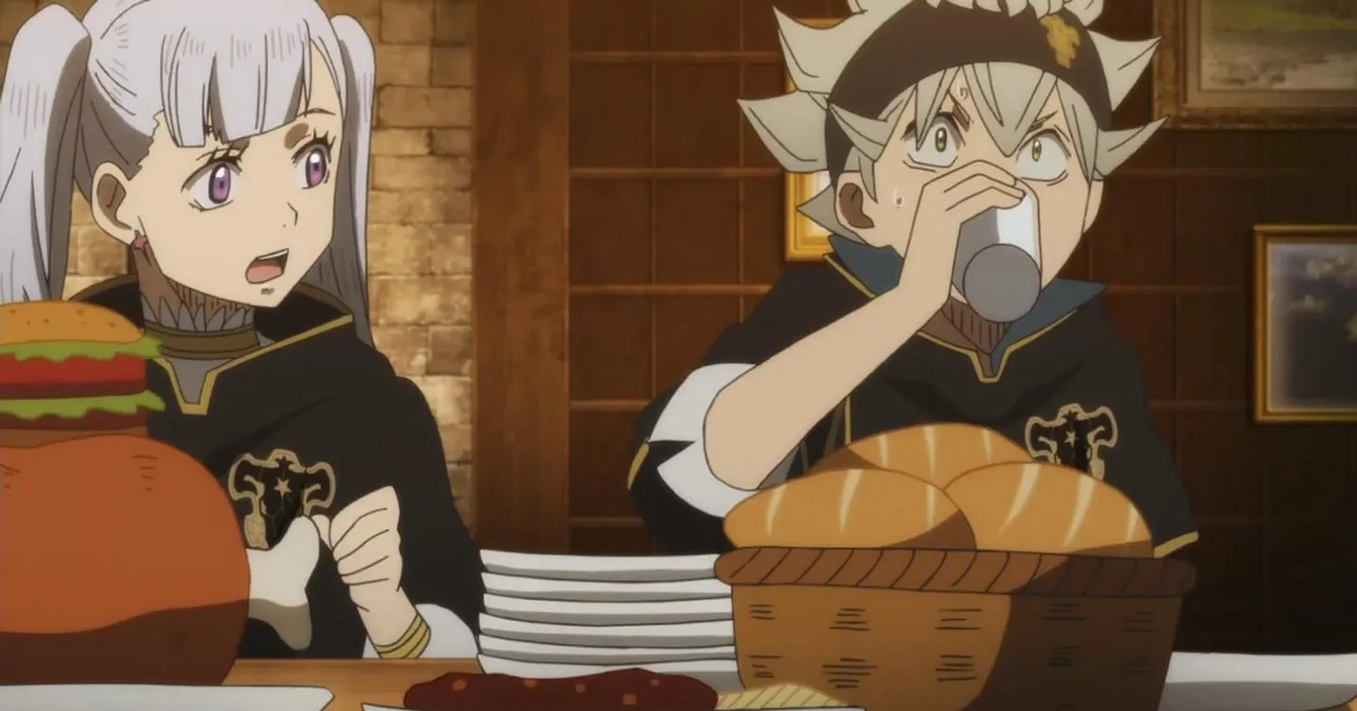 Kana Yûki and Gakuto Kajiwara in Black Clover (2017)