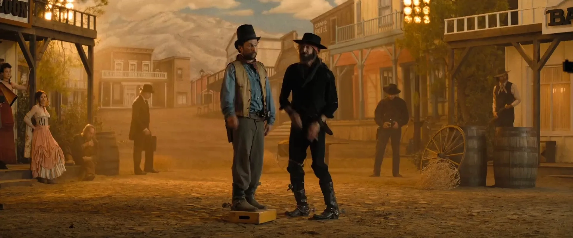 Adrien Brody and Charlie Day in Fool's Paradise (2023)