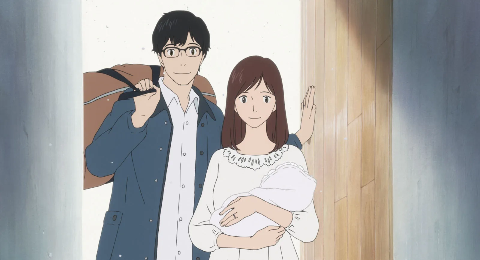 Kumiko Asô and Gen Hoshino in Mirai (2018)