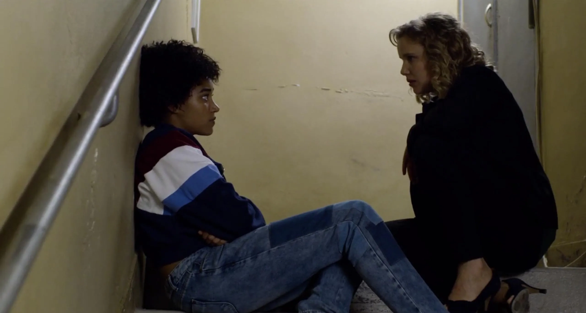 Joanna Kulig and Amandla Stenberg in The Eddy (2020)