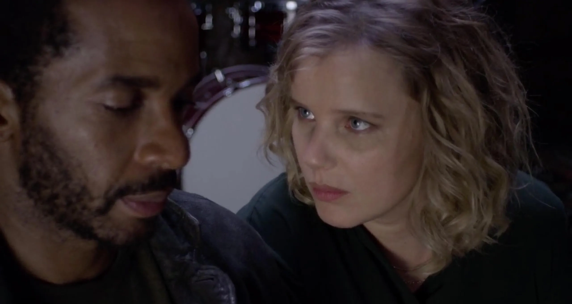 Joanna Kulig and André Holland in The Eddy (2020)