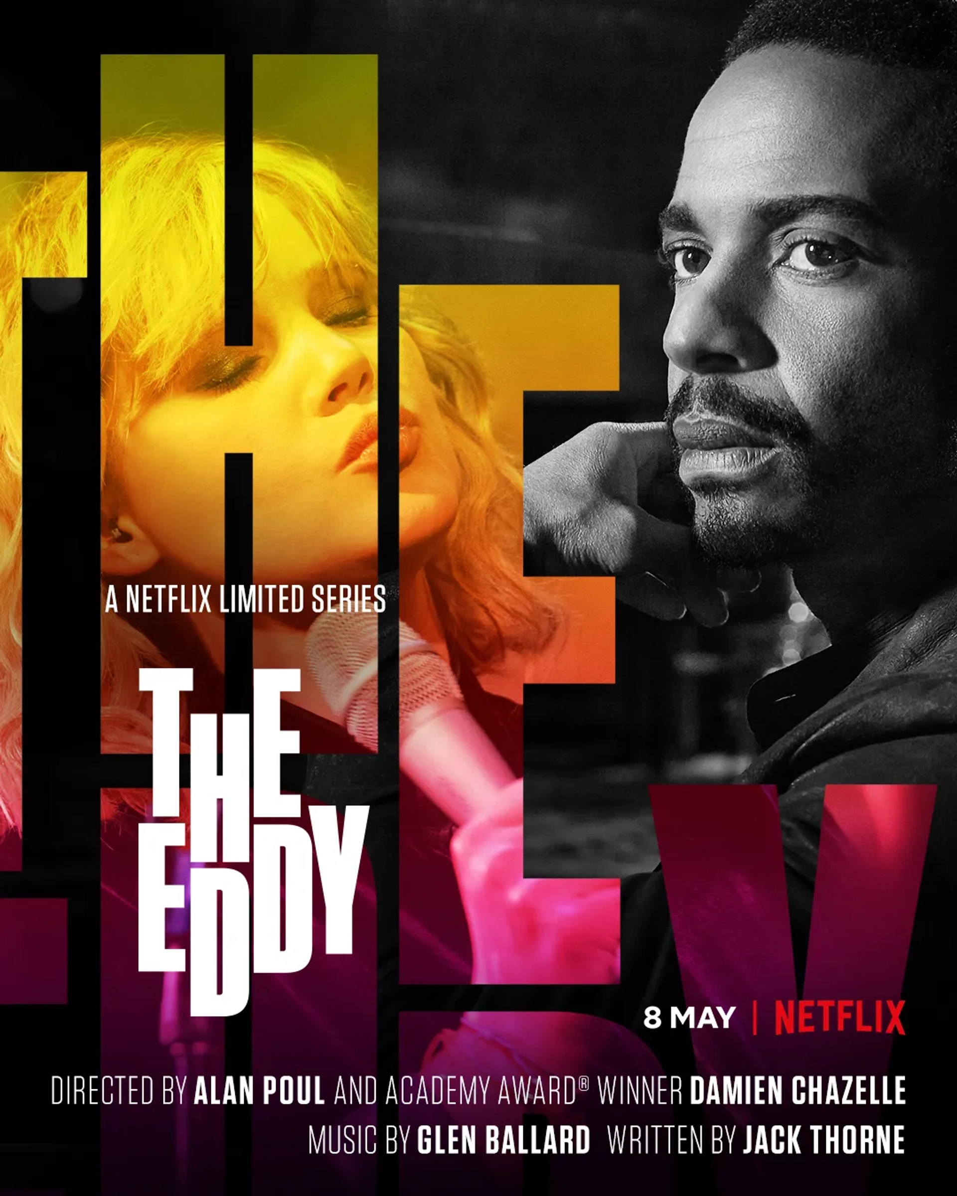 Joanna Kulig and André Holland in The Eddy (2020)