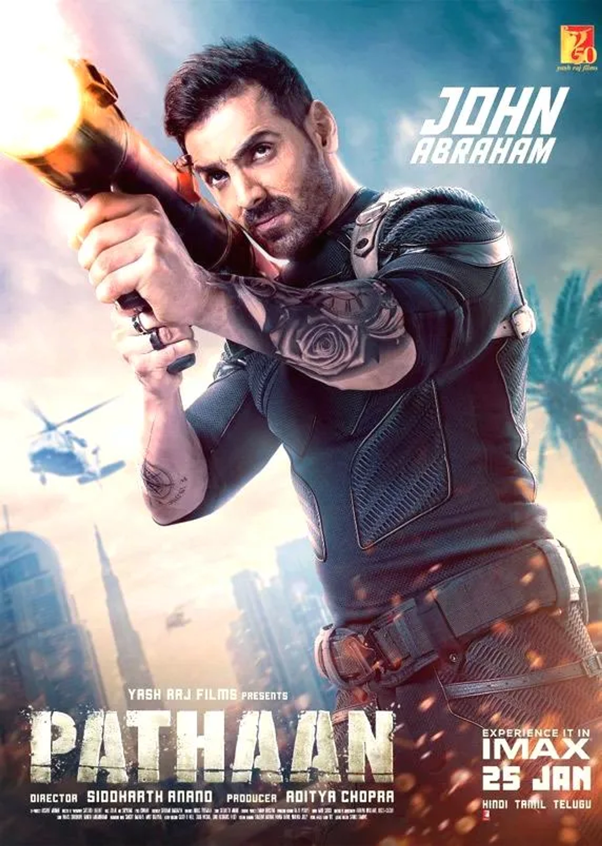 John Abraham in Pathaan (2023)