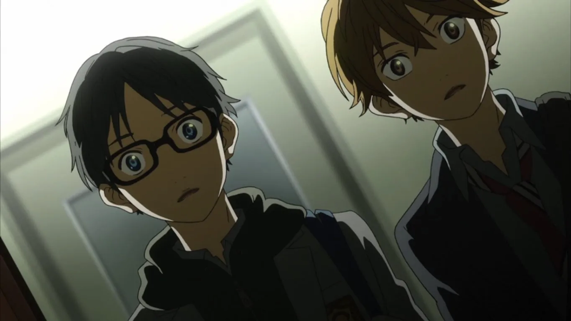 Ryôta Ôsaka and Natsuki Hanae in Your Lie in April (2014)