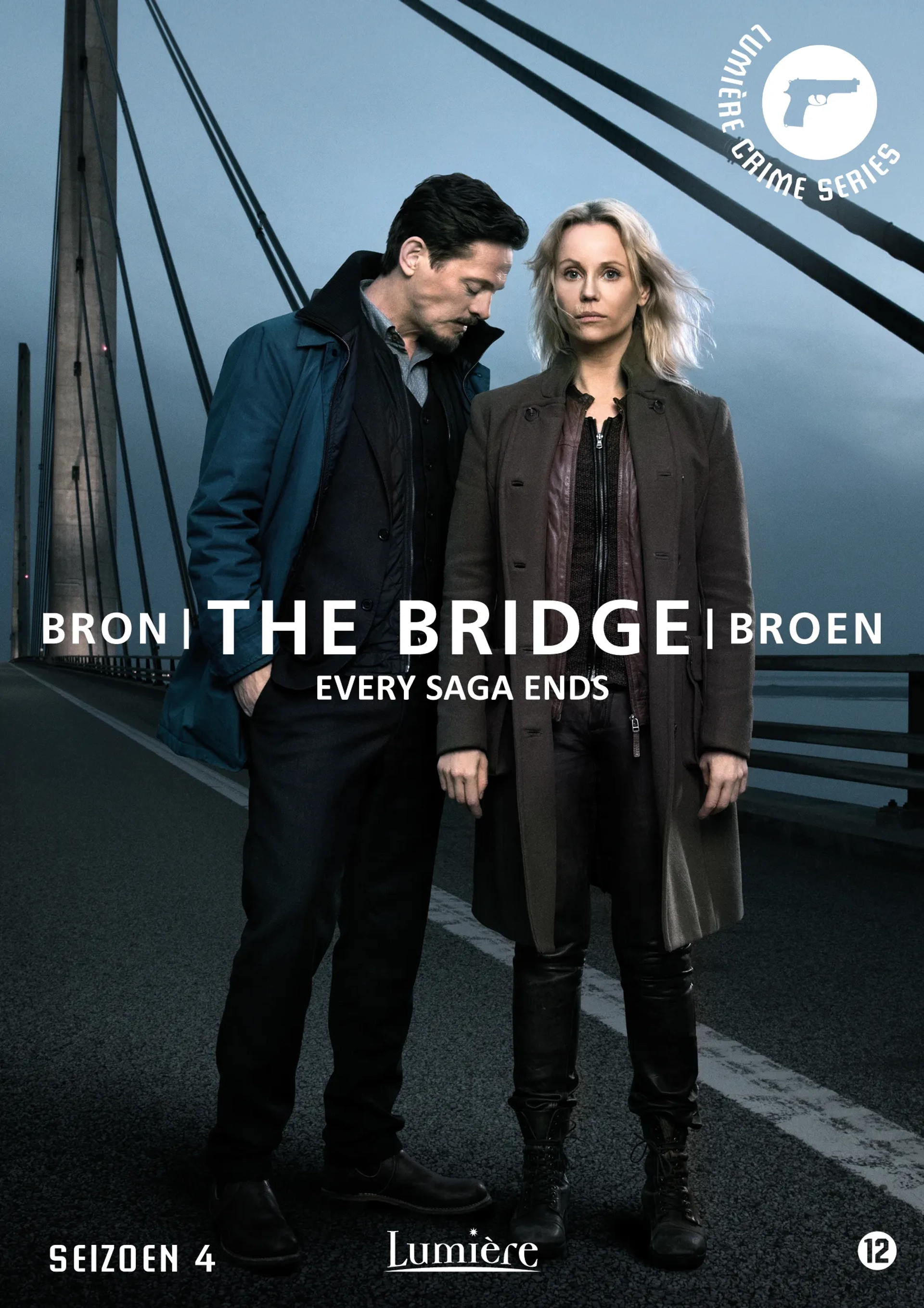 Sofia Helin and Thure Lindhardt in The Bridge (2011)