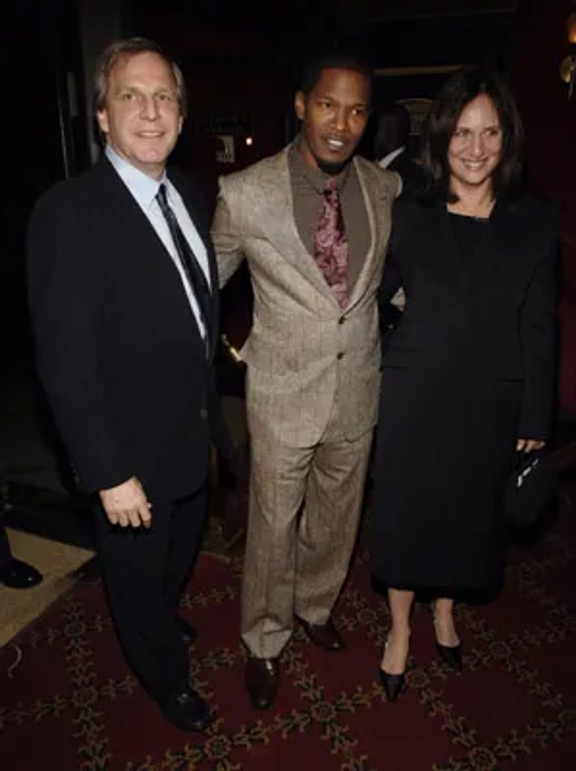 Jamie Foxx, Lucy Fisher, and Douglas Wick at an event for Jarhead (2005)