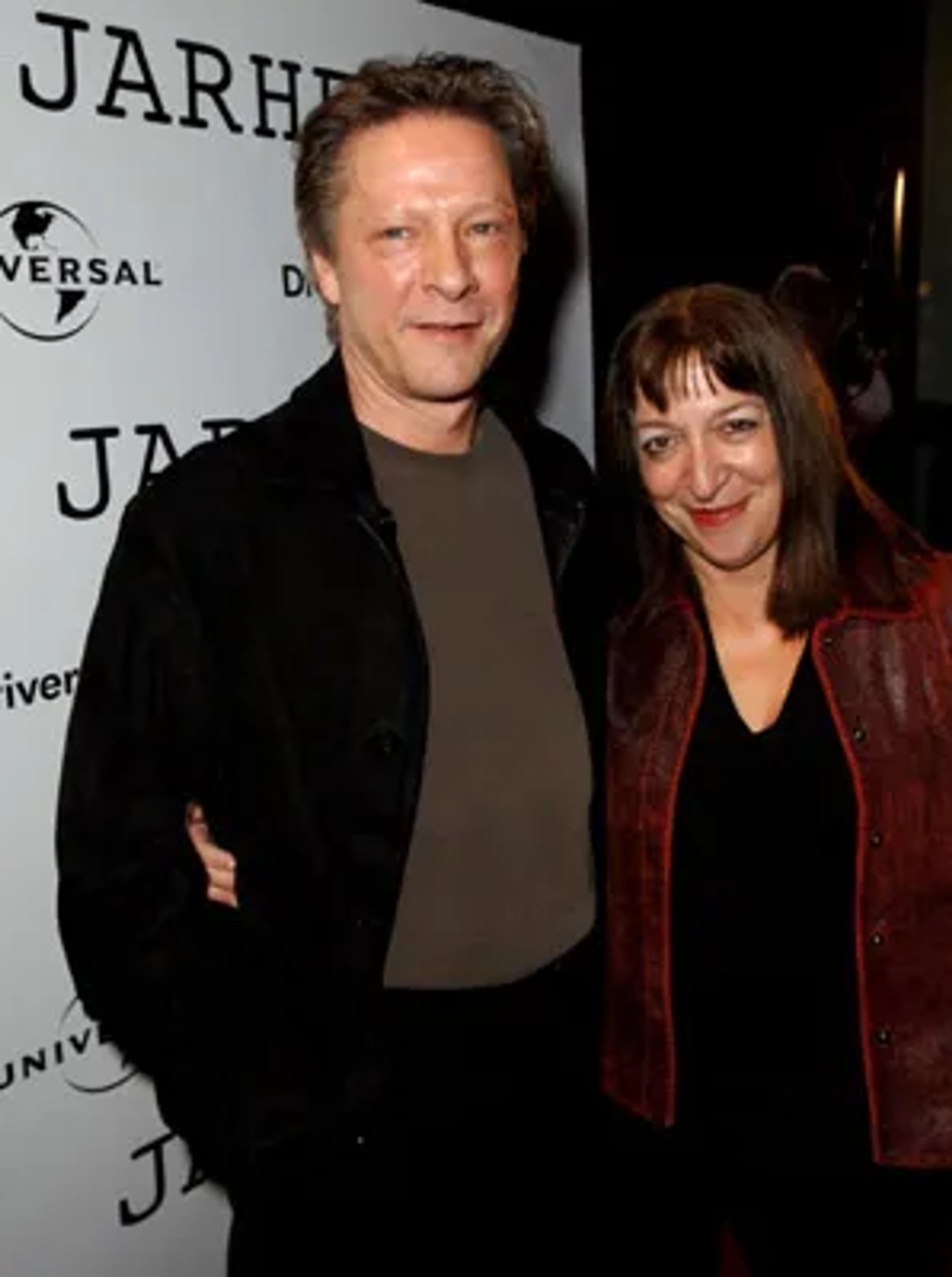 Chris Cooper and Marianne Leone at an event for Jarhead (2005)