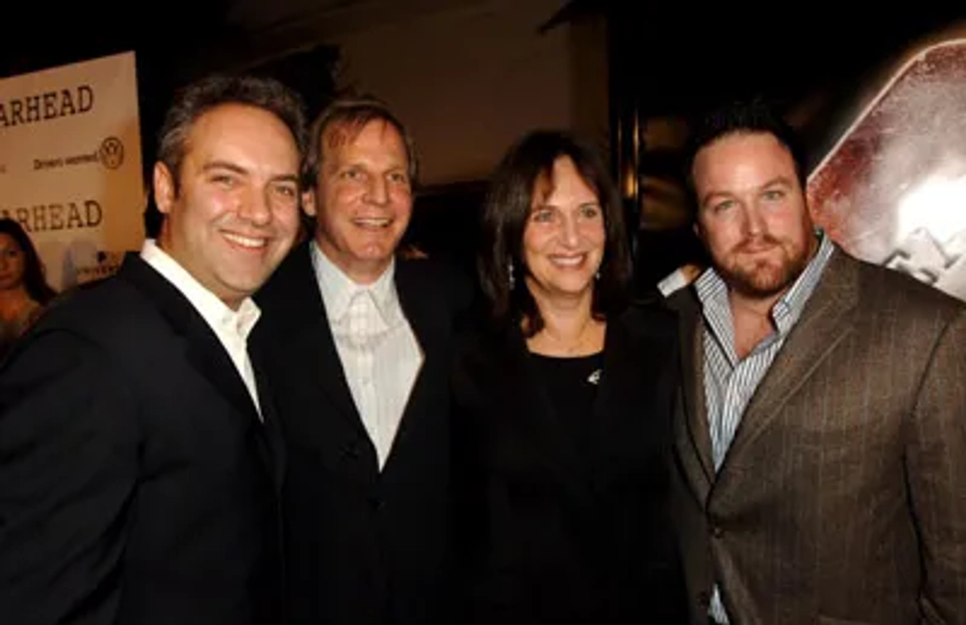 Sam Mendes, Lucy Fisher, Douglas Wick, and Anthony Swofford at an event for Jarhead (2005)