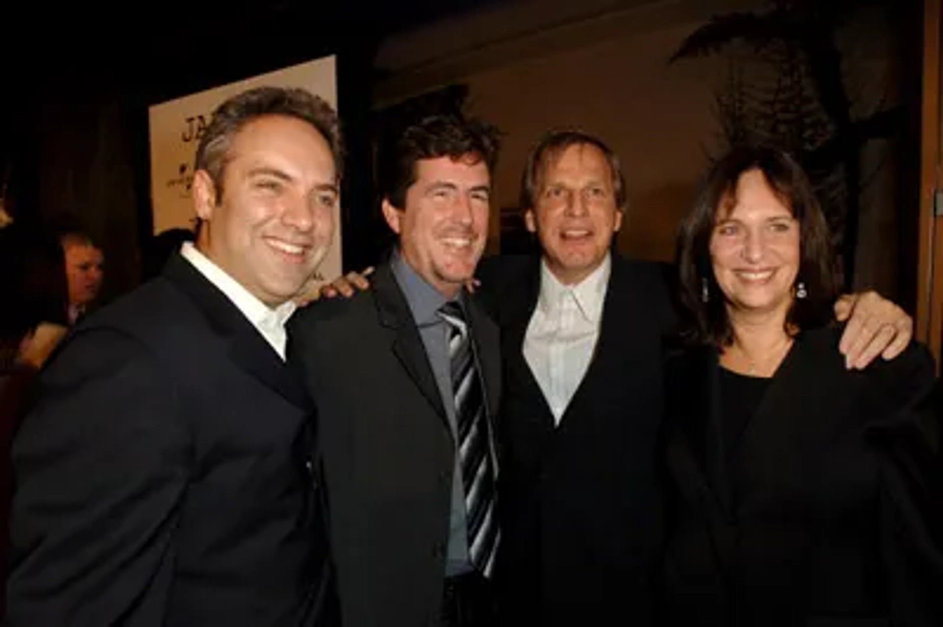 Sam Mendes, Lucy Fisher, Sam Mercer, and Douglas Wick at an event for Jarhead (2005)