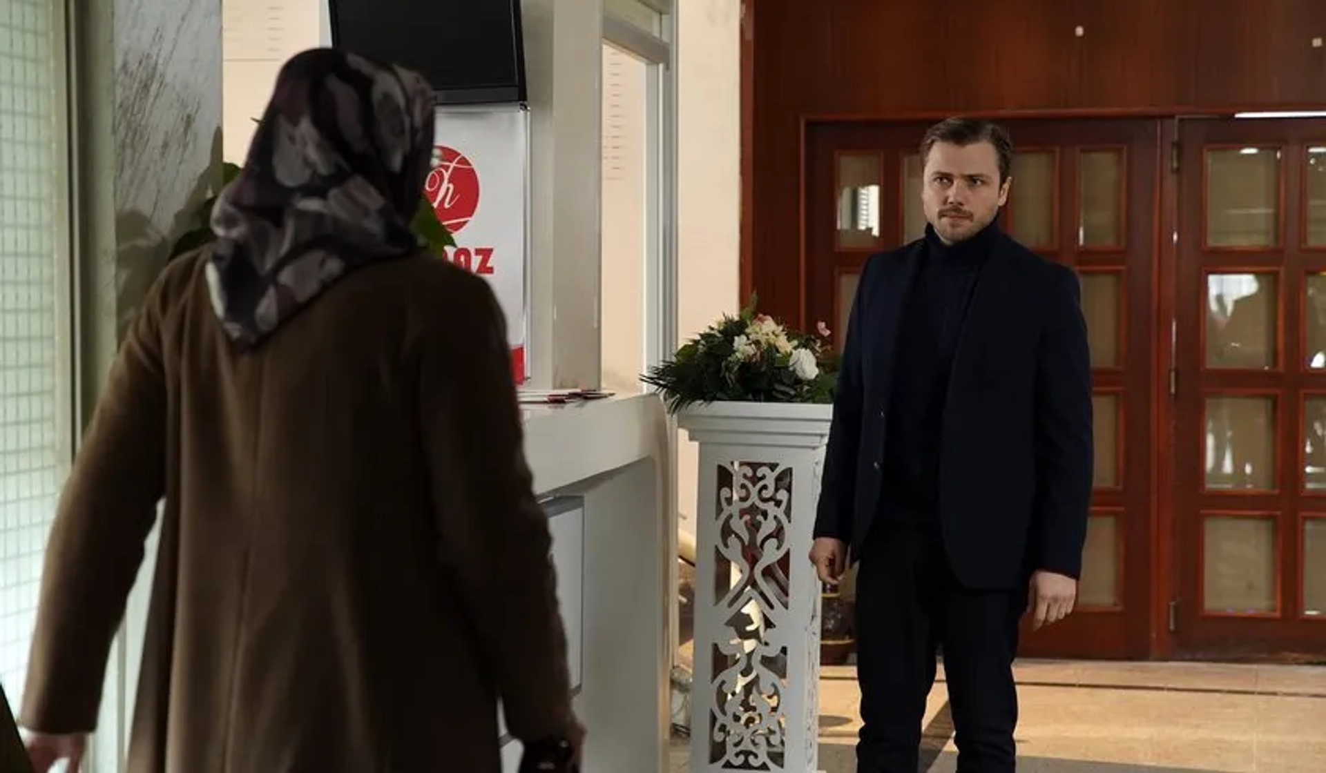 Ayda Aksel and Tolga Saritas in Baba (2022)