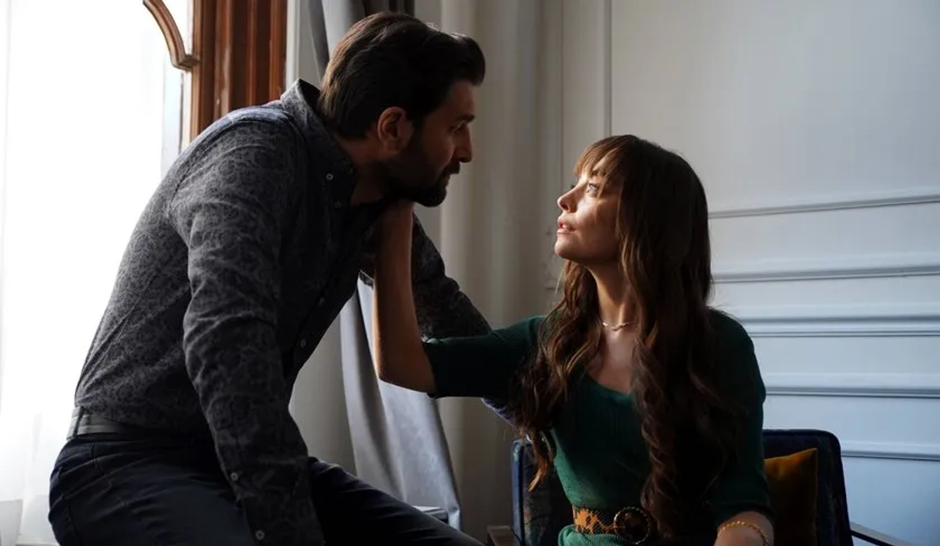 Taner Rumeli and Zeynep Tugçe Bayat in Baba (2022)