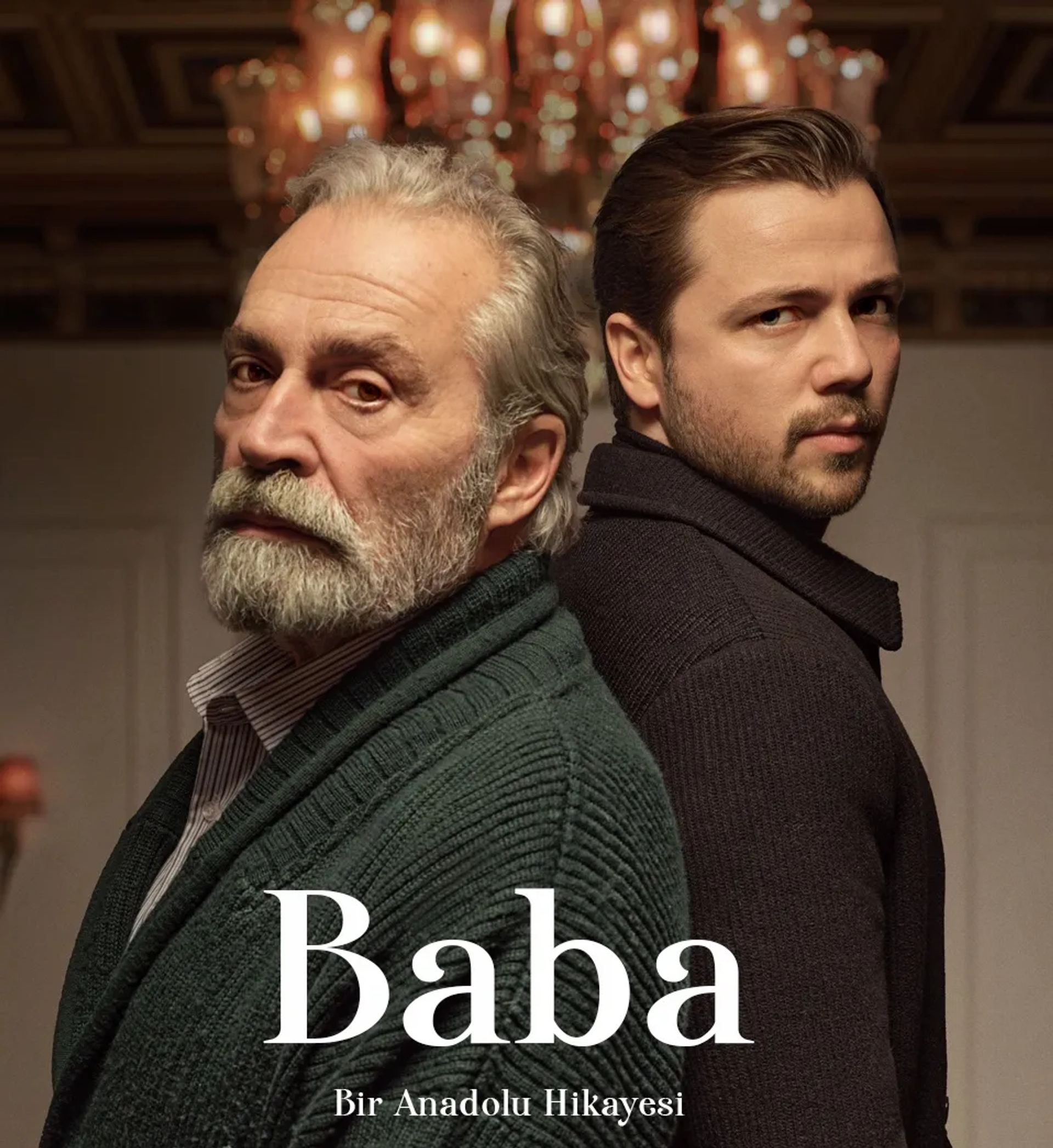 Haluk Bilginer and Tolga Saritas in Baba (2022)