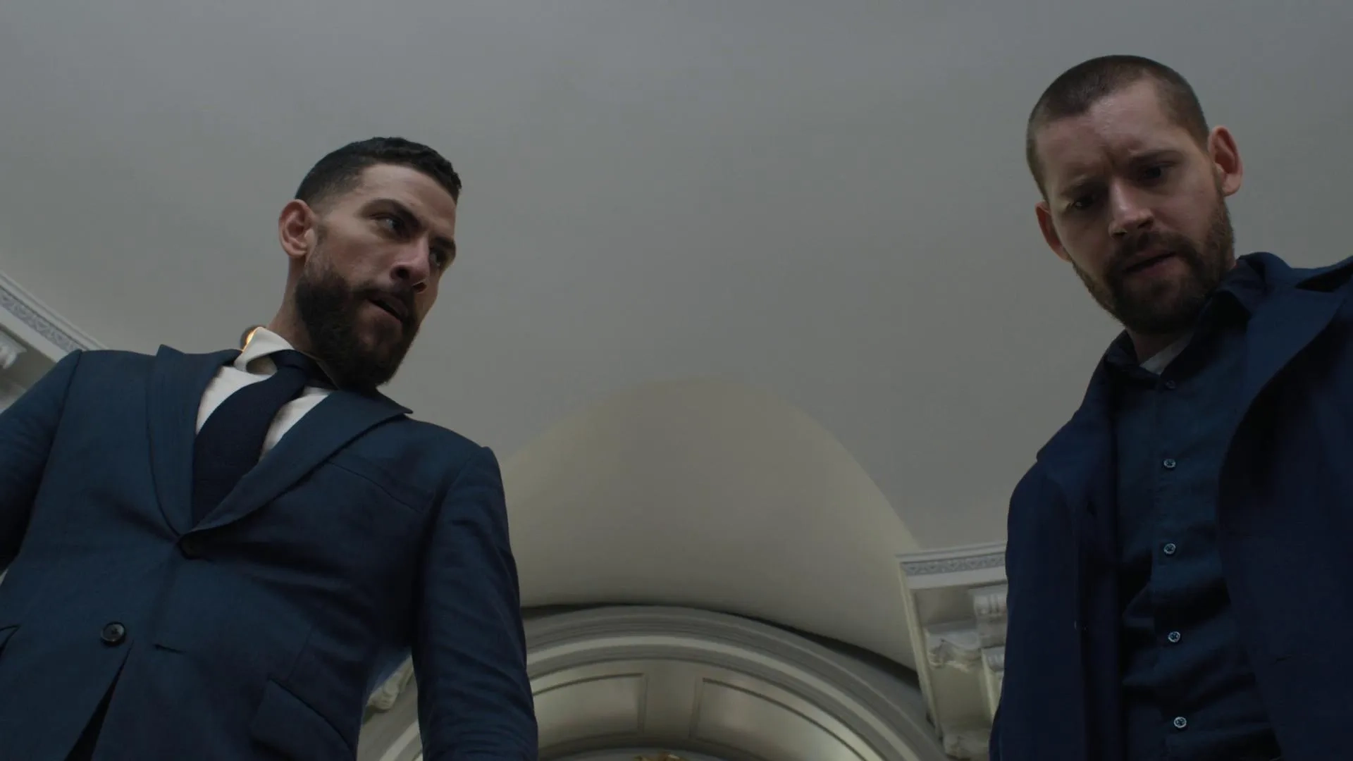 Luke Kleintank and Zeeko Zaki in FBI: International (2021)