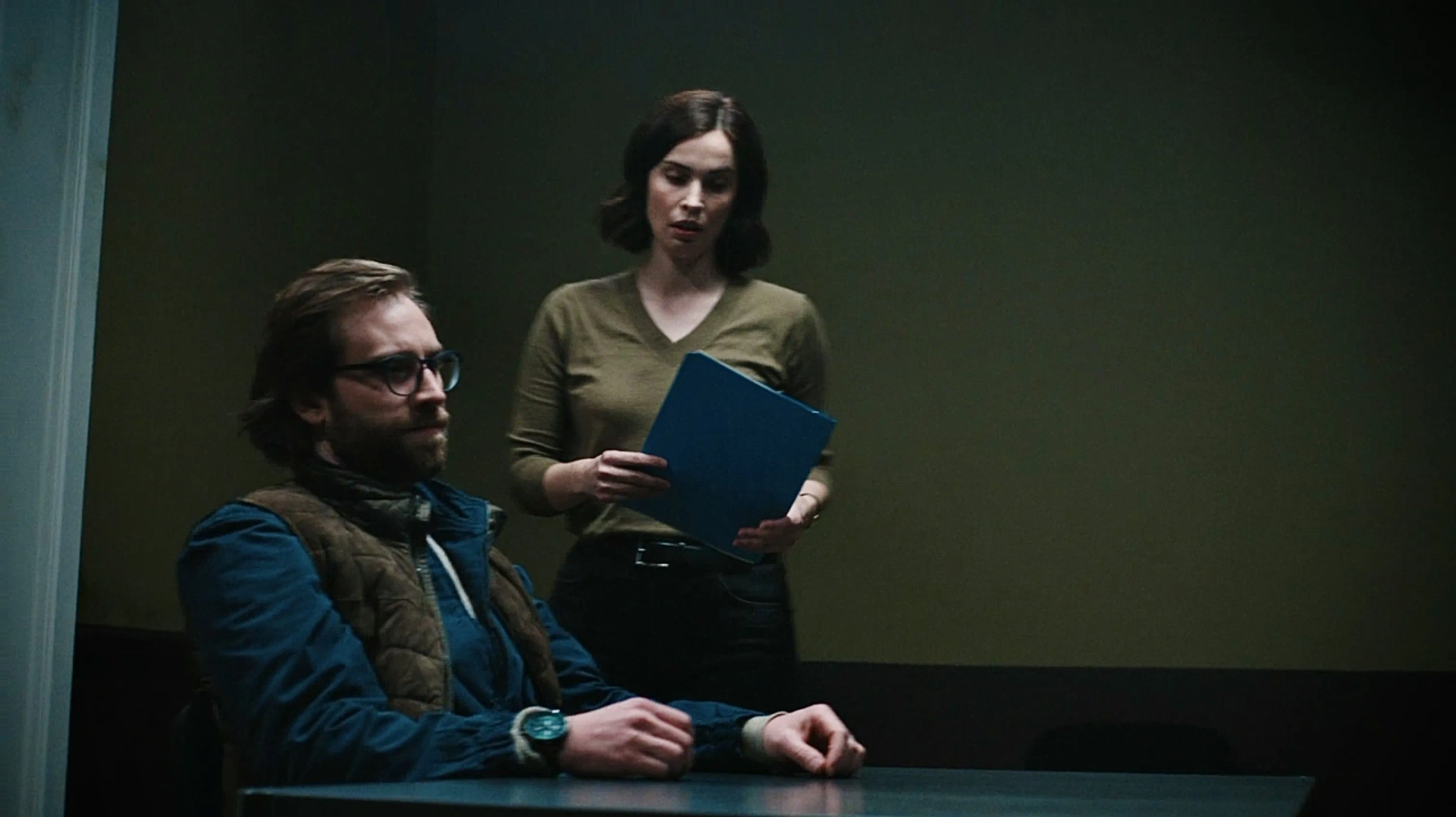 Heida Reed and Jeff Ayars in FBI: International (2021)