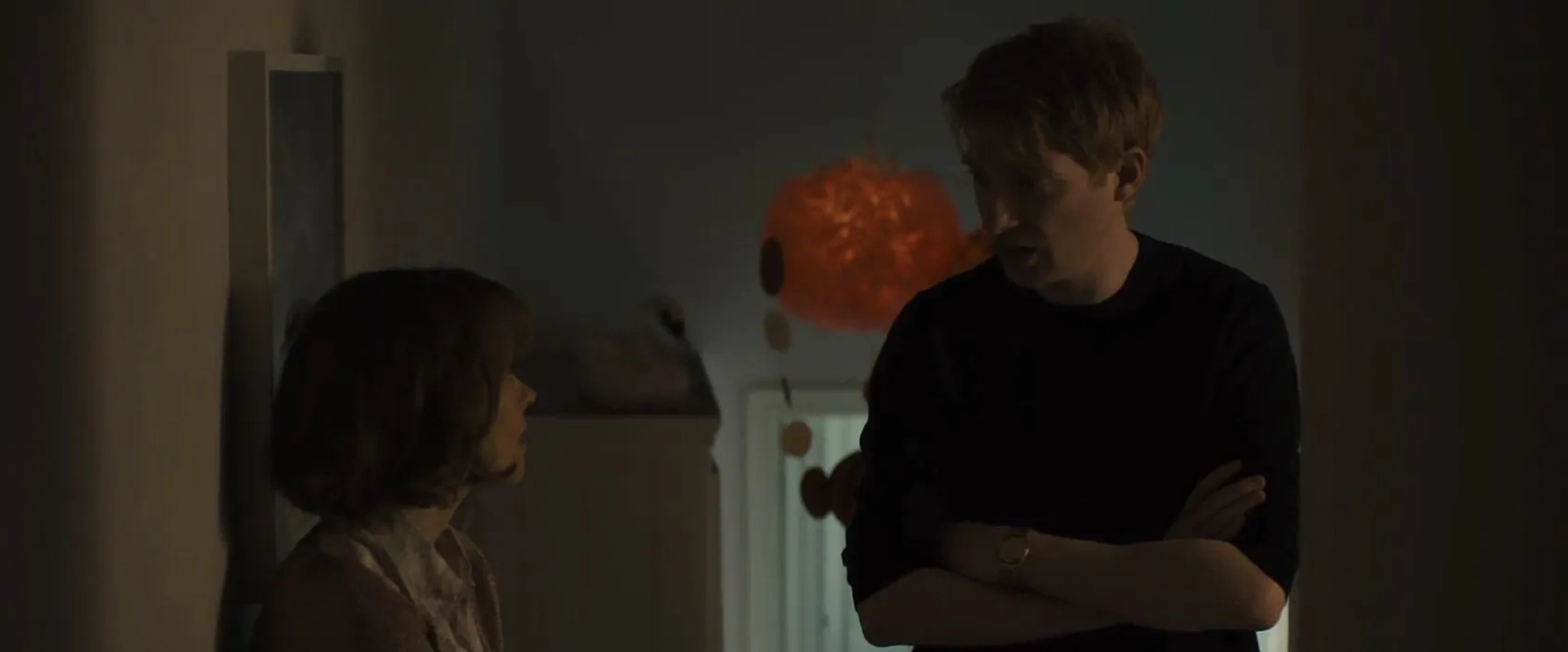 Rachel McAdams and Domhnall Gleeson in About Time (2013)