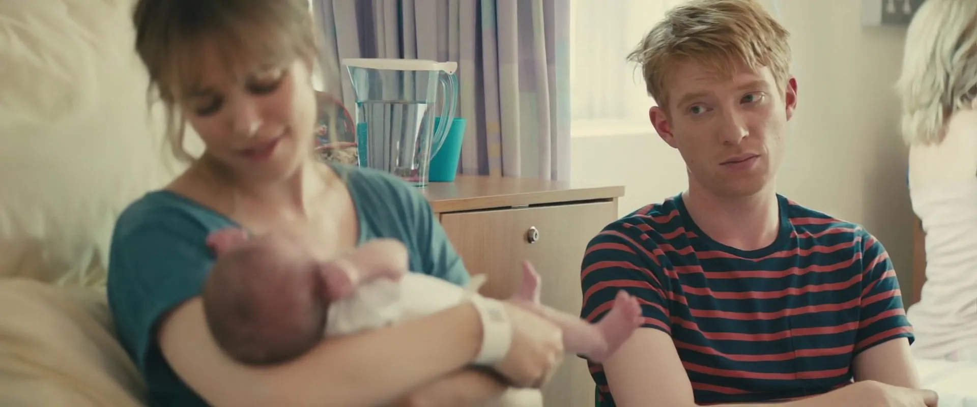 Rachel McAdams and Domhnall Gleeson in About Time (2013)