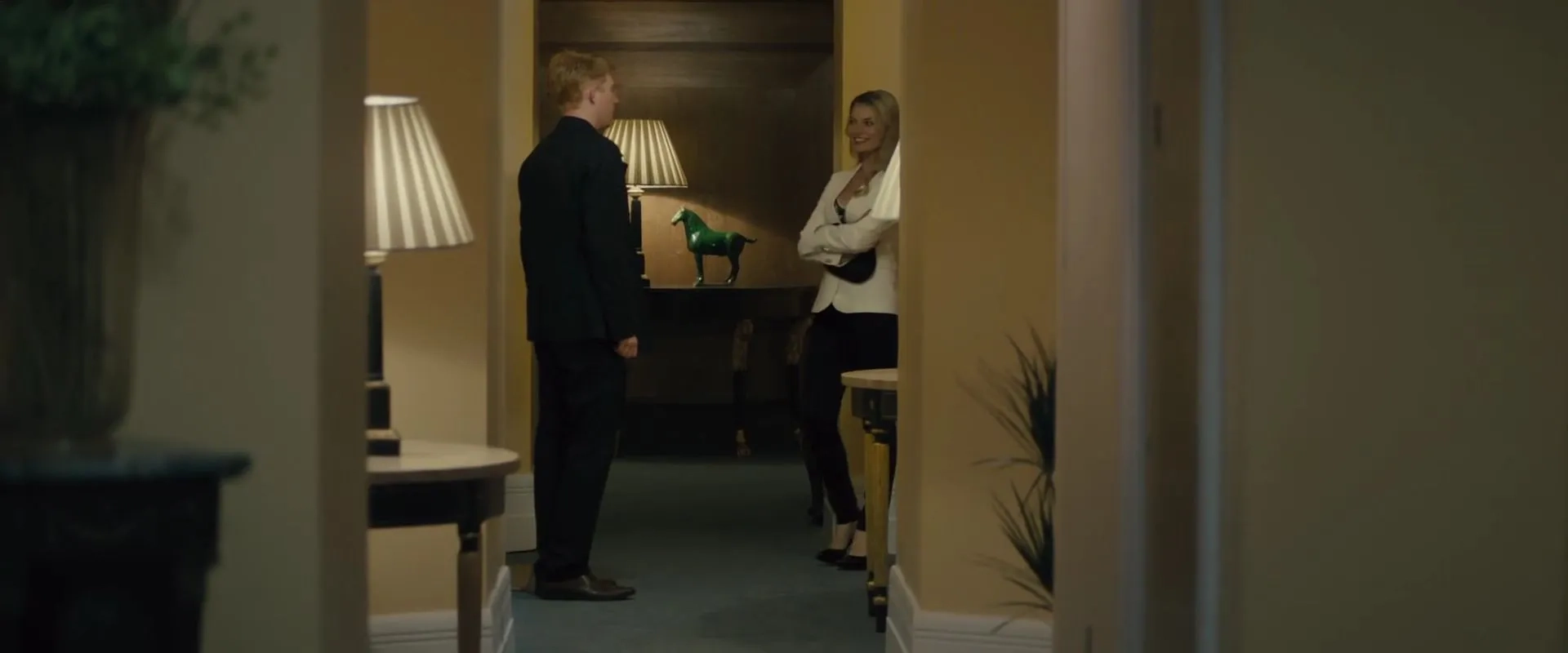 Domhnall Gleeson and Margot Robbie in About Time (2013)