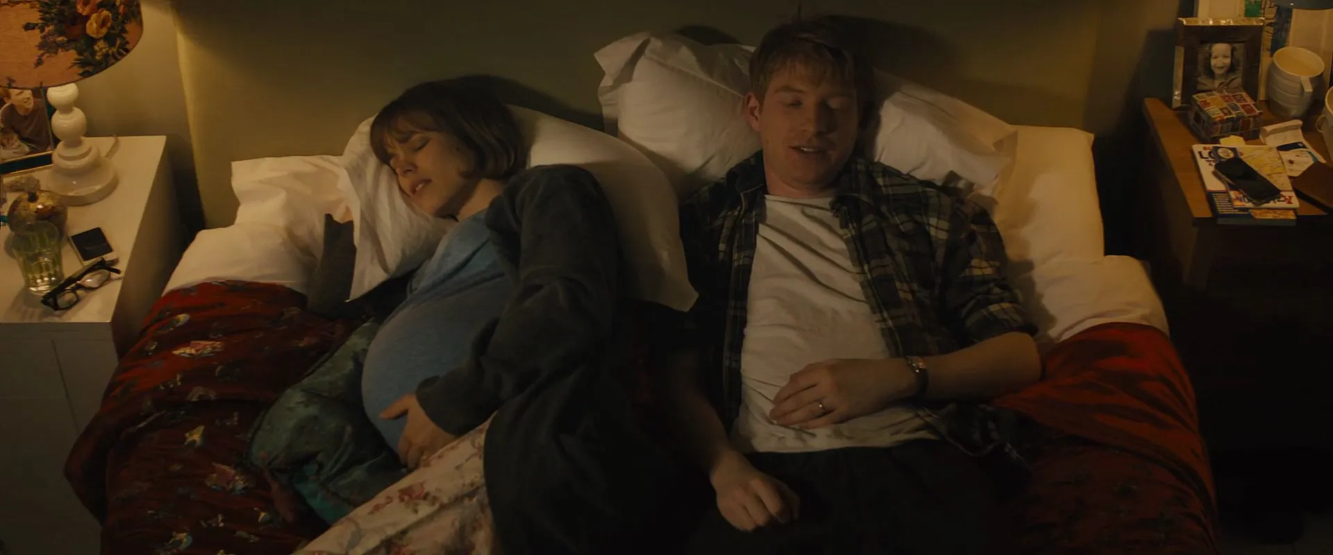 Rachel McAdams and Domhnall Gleeson in About Time (2013)