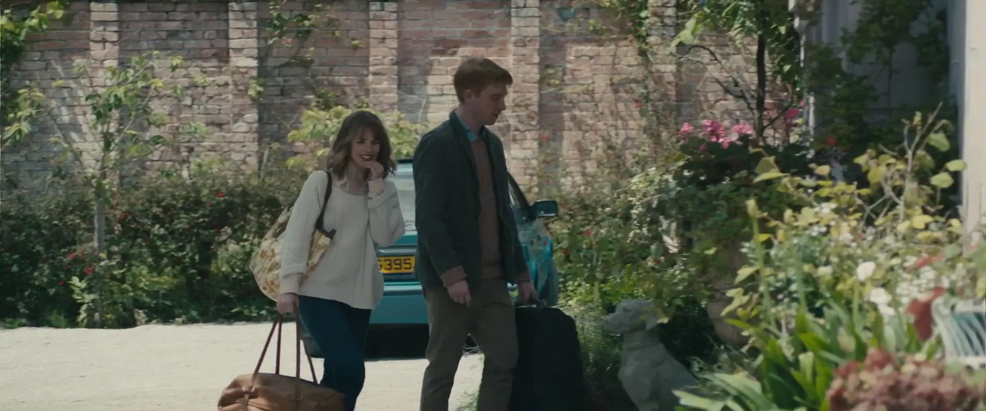 Rachel McAdams and Domhnall Gleeson in About Time (2013)