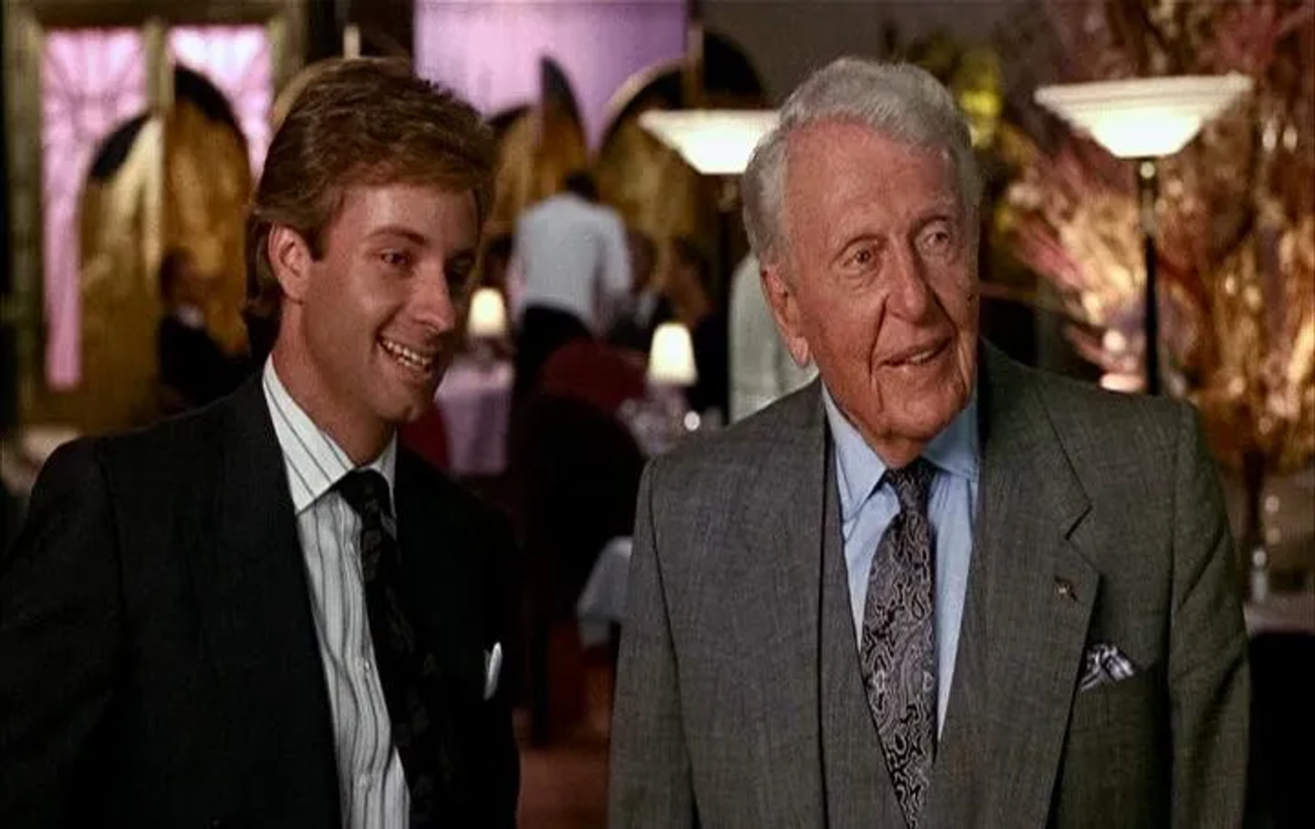 Ralph Bellamy and Alex Hyde-White in Pretty Woman (1990)