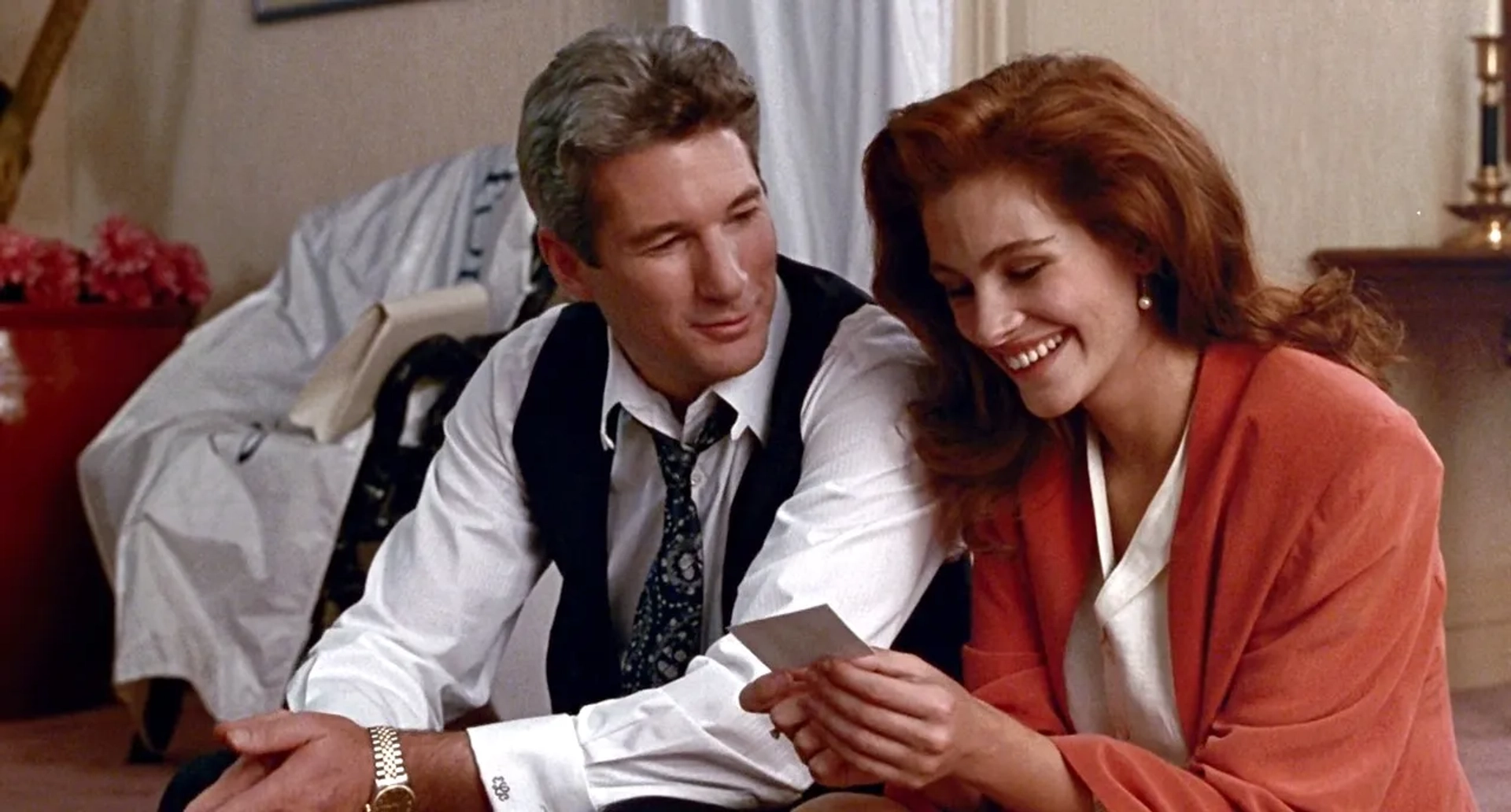 Richard Gere and Julia Roberts in Pretty Woman (1990)