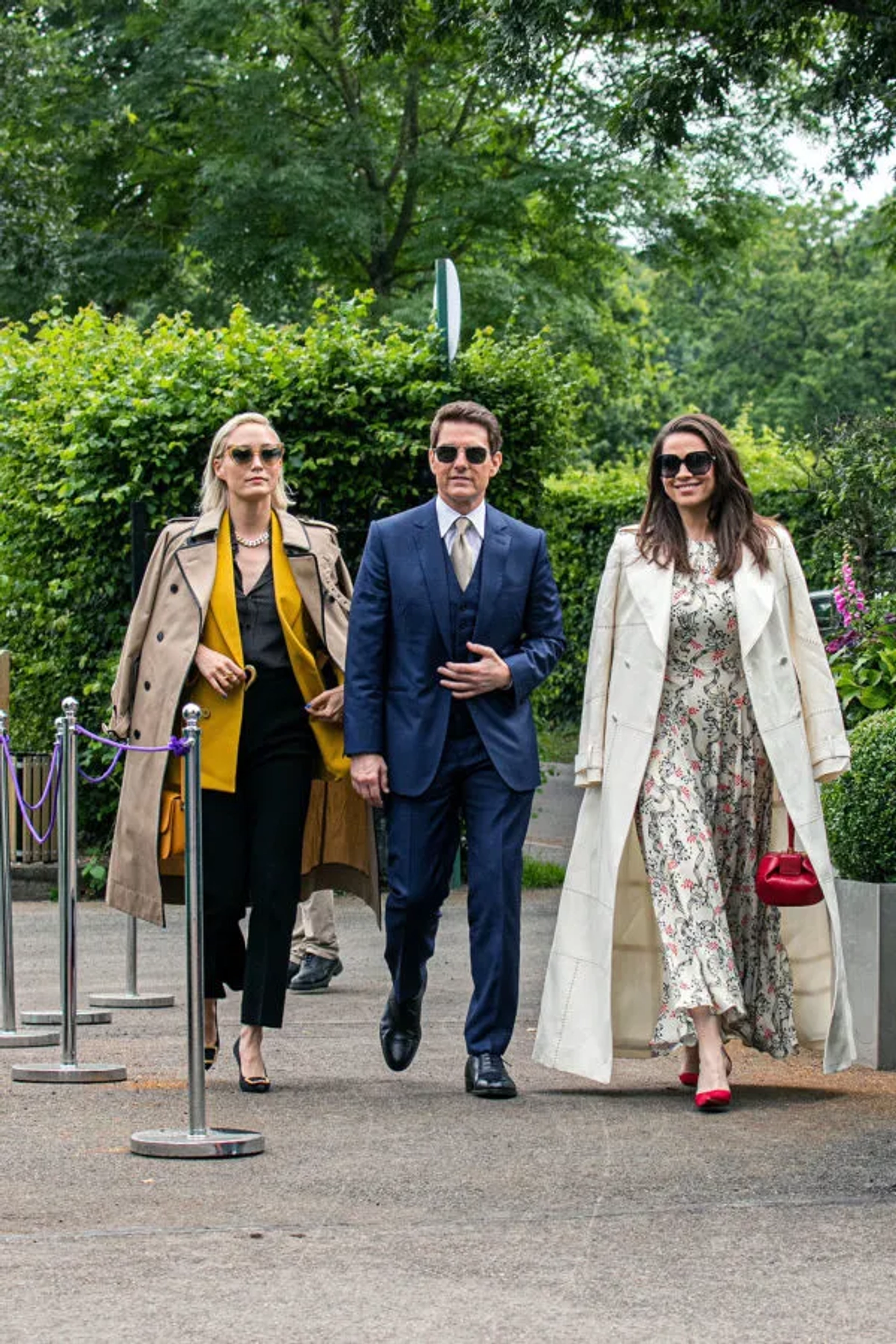 Tom Cruise, Hayley Atwell, and Pom Klementieff at an event for Mission: Impossible - Dead Reckoning Part One (2023)