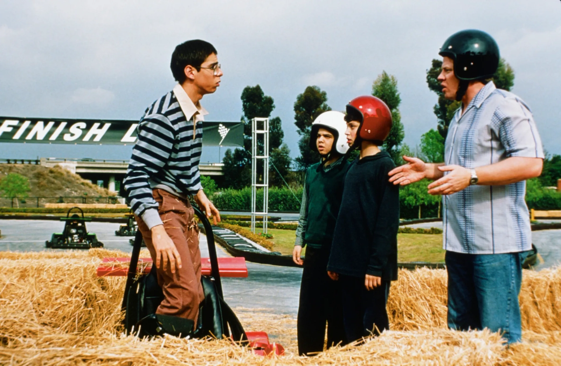 Tom Wilson, John Francis Daley, Samm Levine, and Martin Starr in Freaks and Geeks (1999)