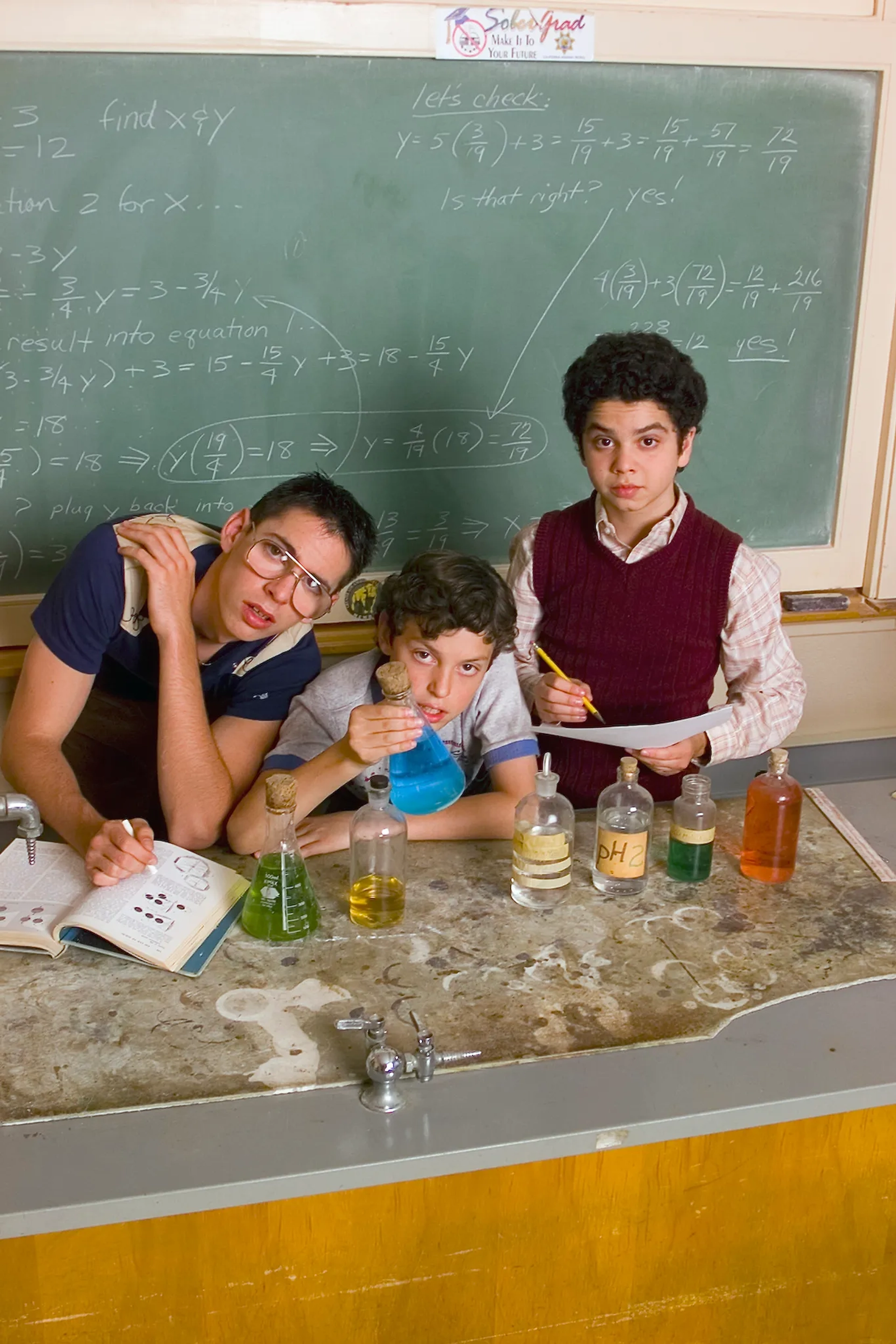 John Francis Daley, Samm Levine, and Martin Starr in Freaks and Geeks (1999)