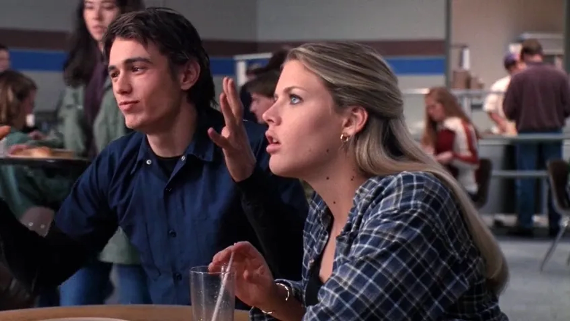 Busy Philipps and James Franco in Freaks and Geeks (1999)