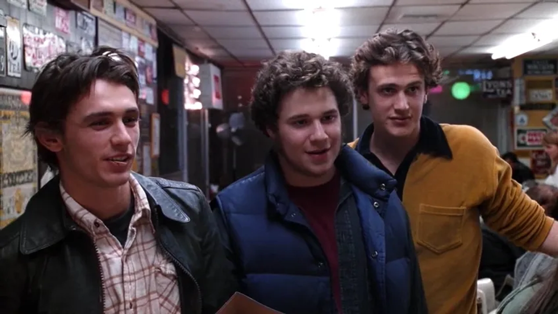 James Franco, Seth Rogen, and Jason Segel in Freaks and Geeks (1999)