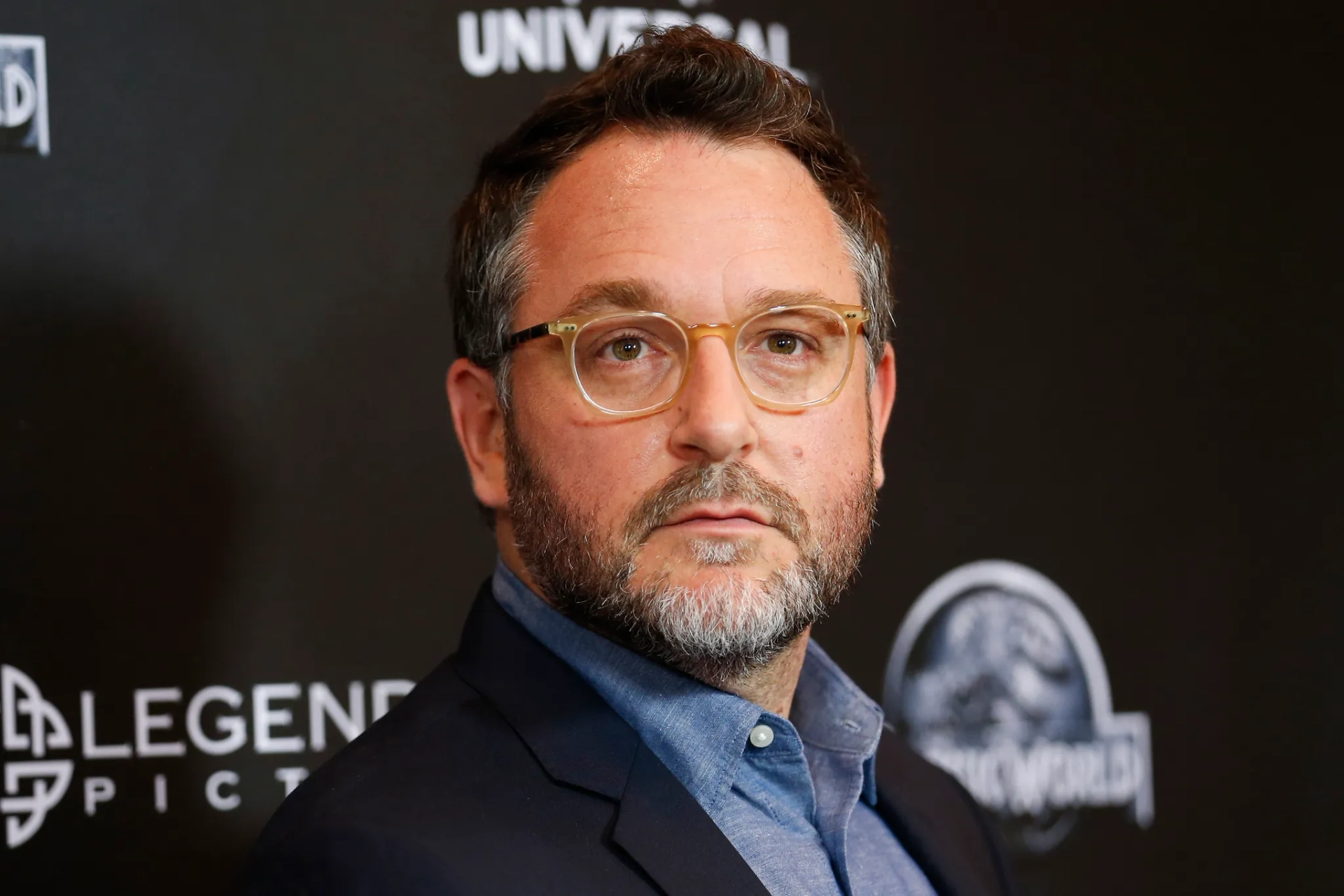 Colin Trevorrow at an event for Jurassic World (2015)