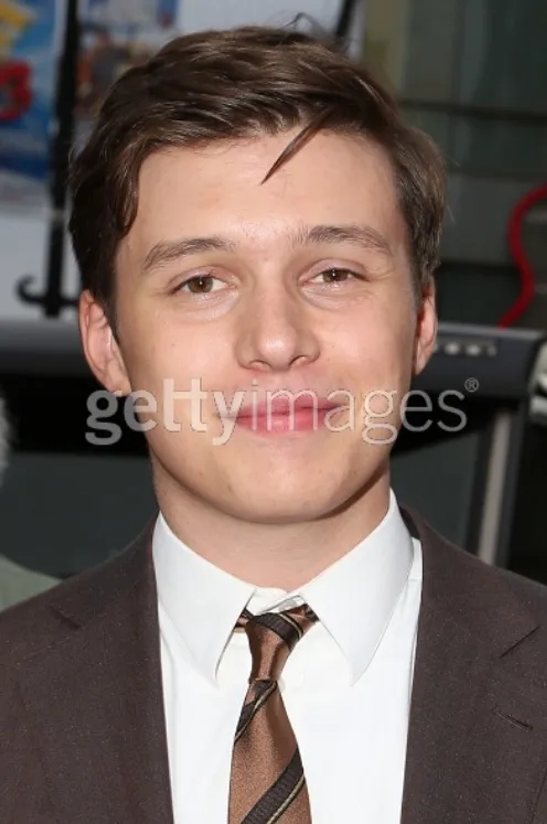 Nick Robinson at an event for Jurassic World (2015)