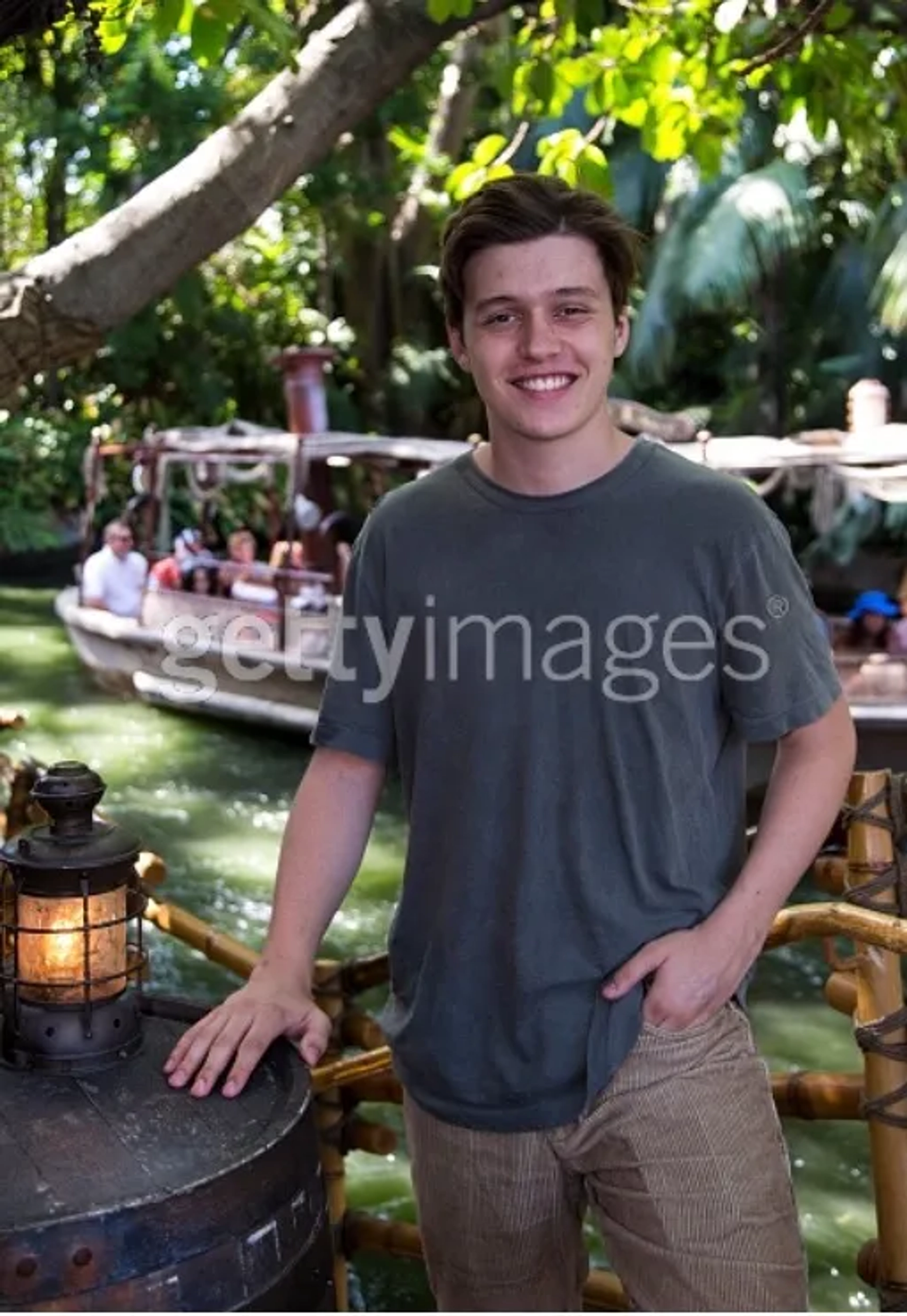 Nick Robinson at an event for Jurassic World (2015)