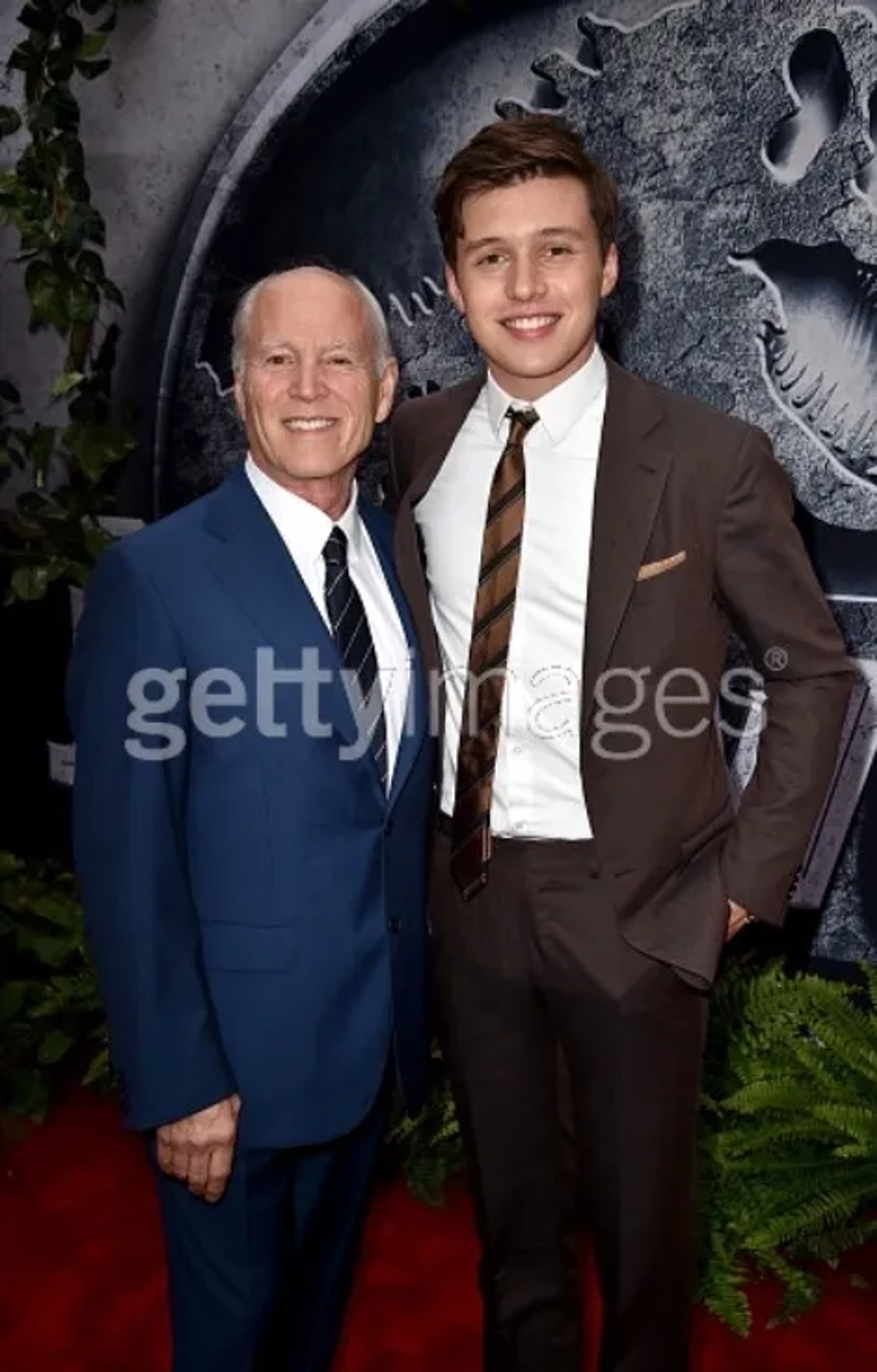 Nick Robinson at an event for Jurassic World (2015)