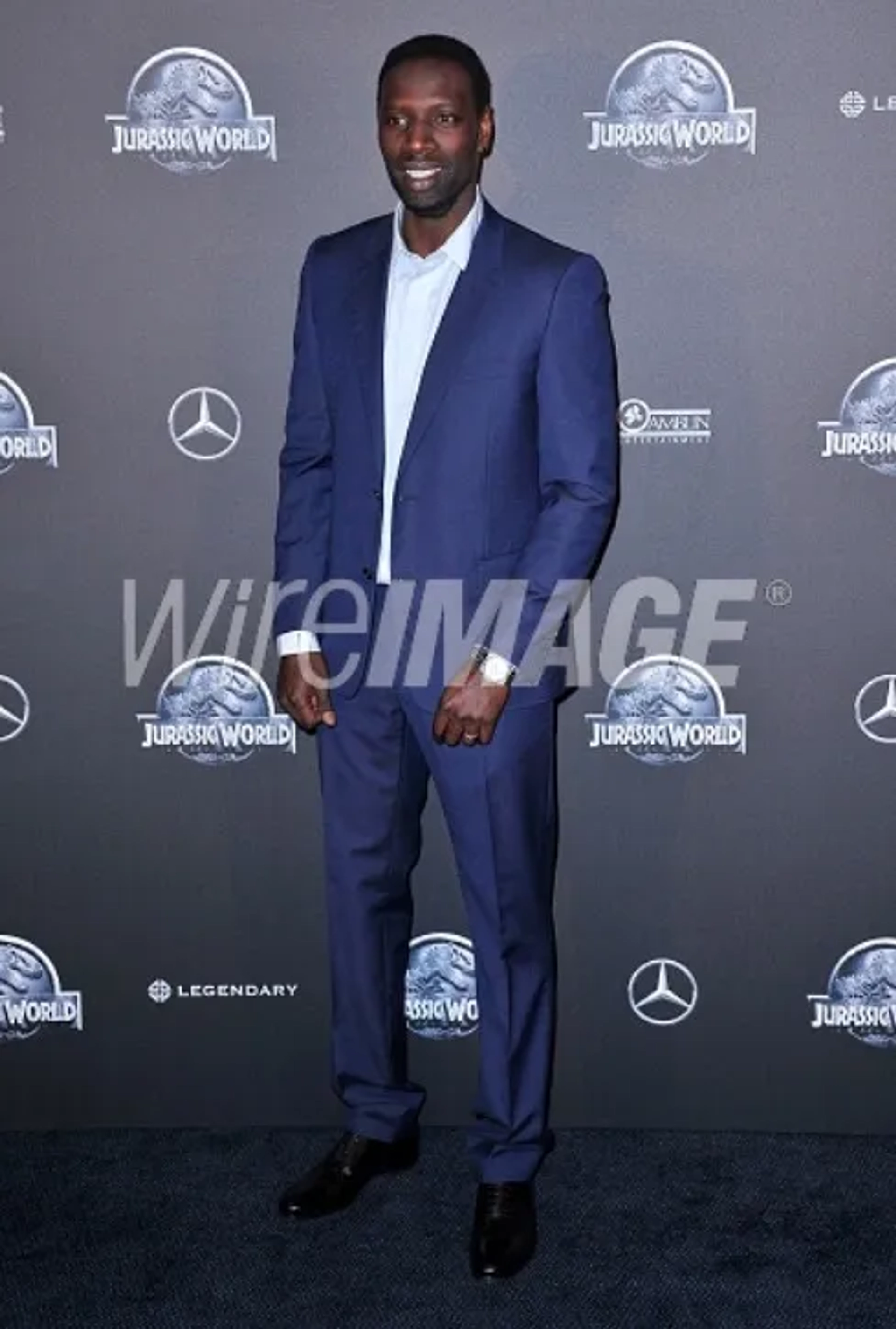 Omar Sy at an event for Jurassic World (2015)