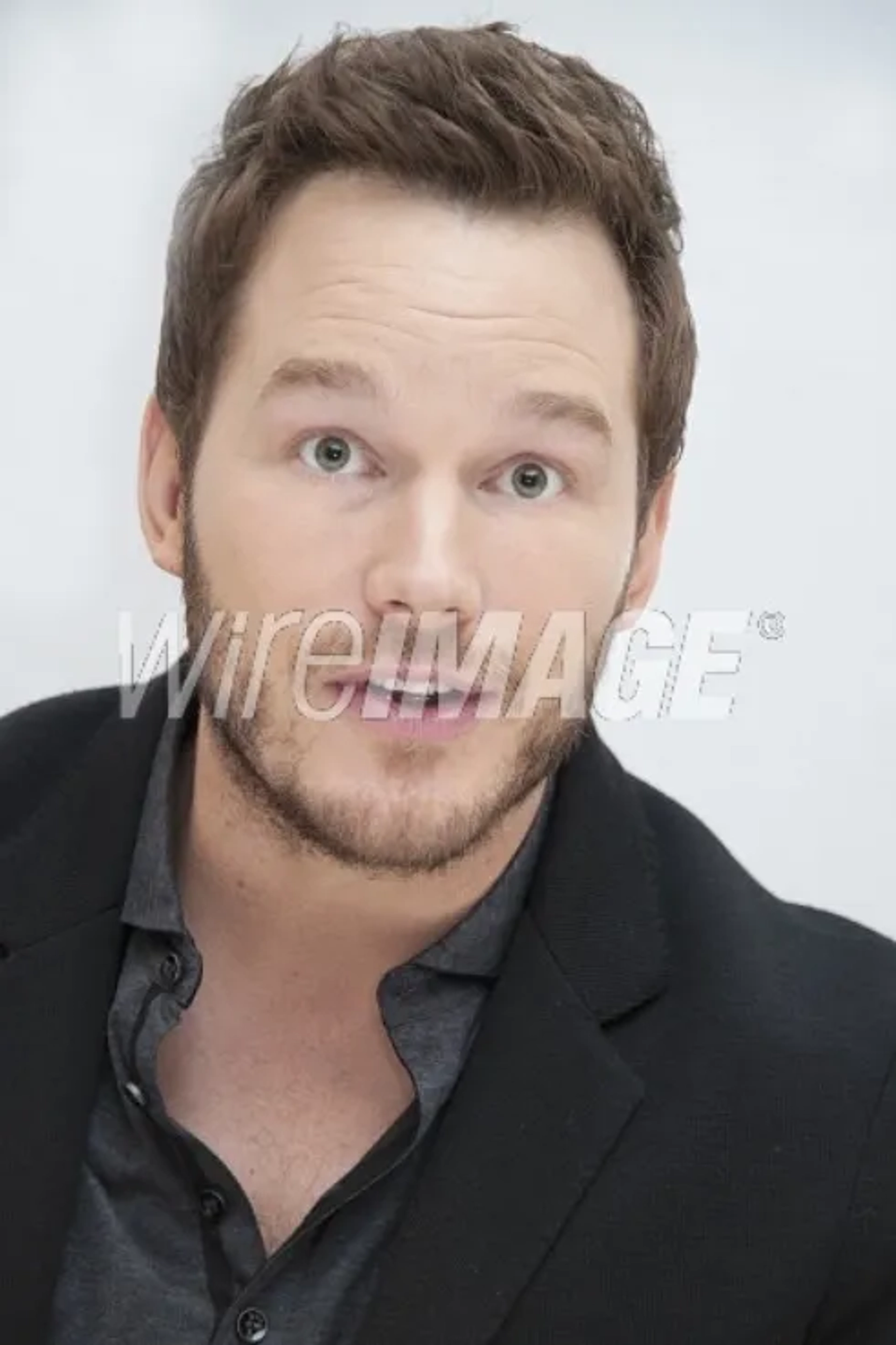 Chris Pratt at an event for Jurassic World (2015)