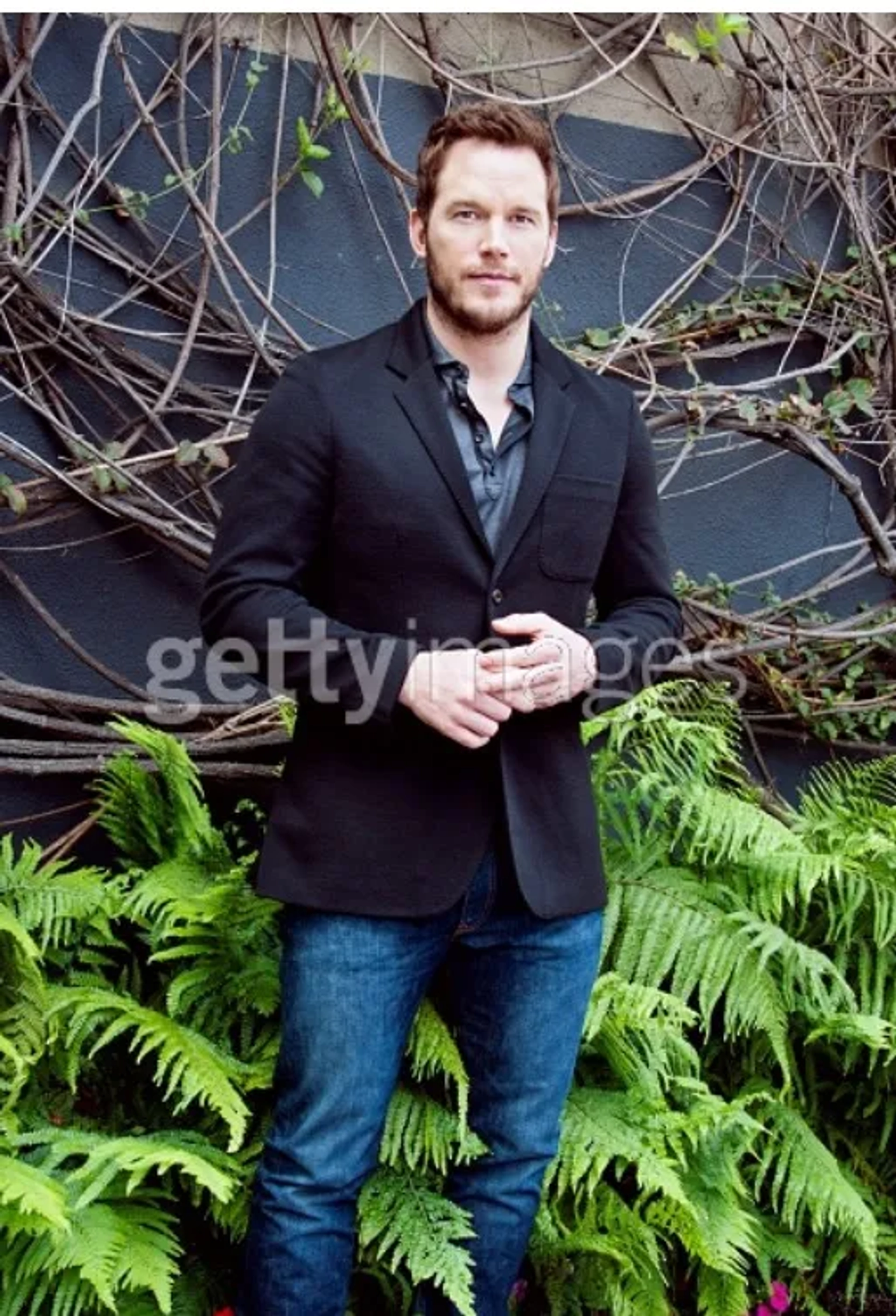 Chris Pratt at an event for Jurassic World (2015)