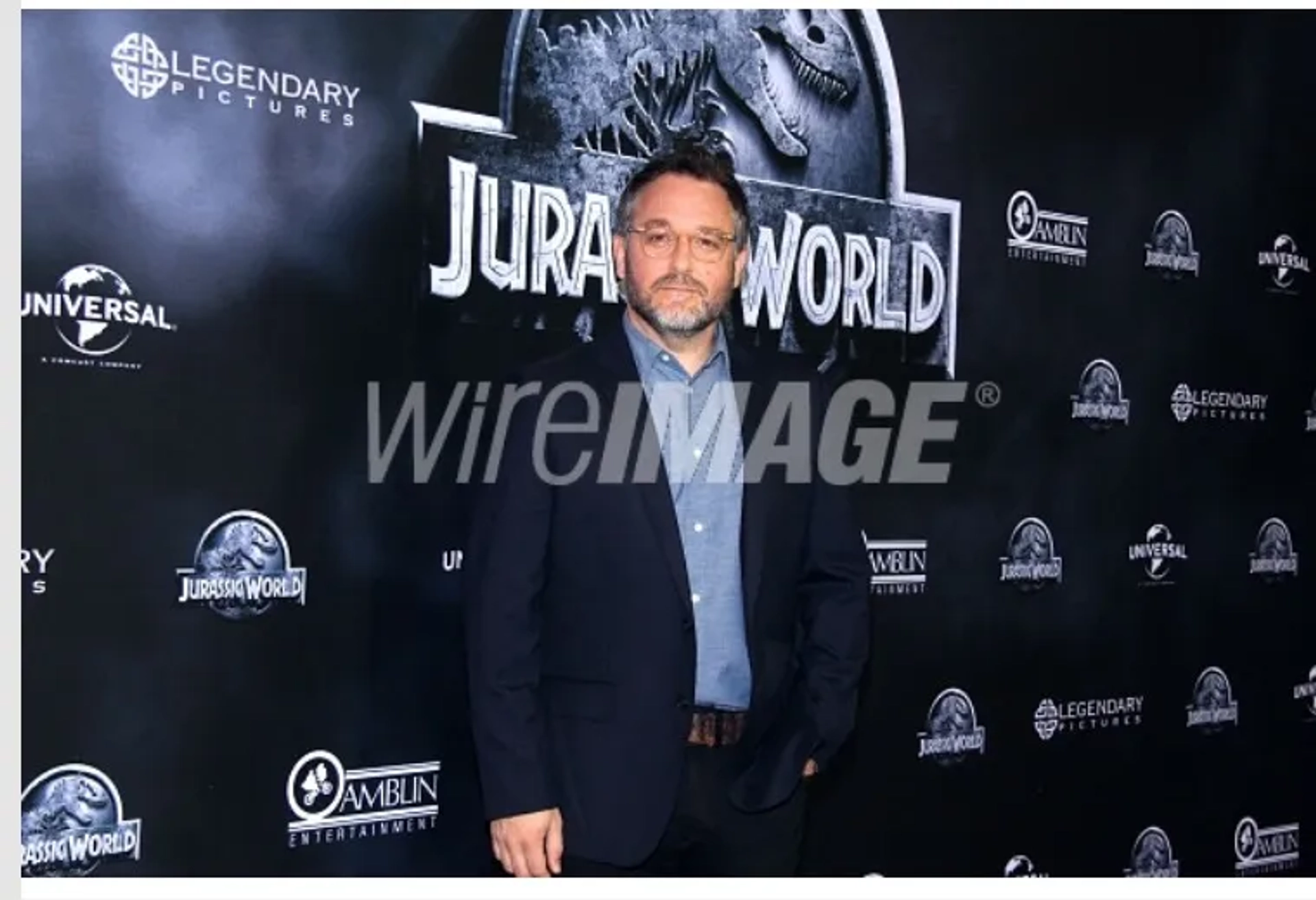 Colin Trevorrow at an event for Jurassic World (2015)