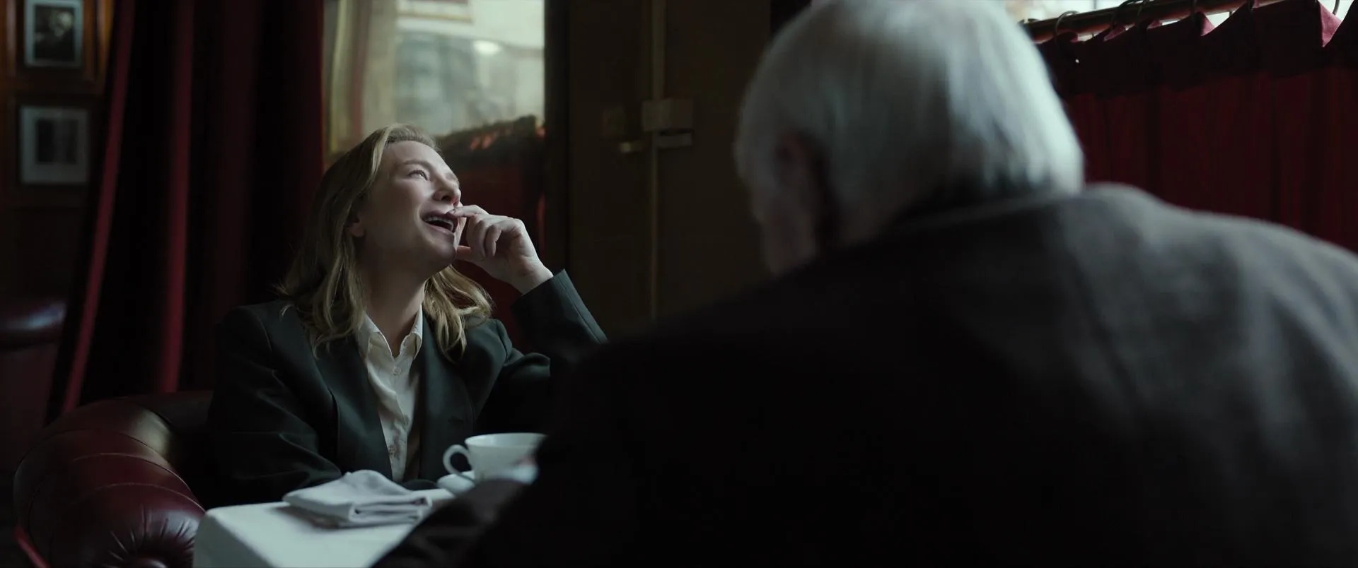 Cate Blanchett and Julian Glover in Tár (2022)