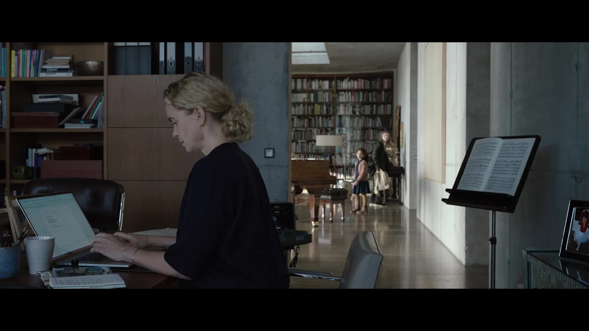 Cate Blanchett, Nina Hoss, and Mila Bogojevic in Tár (2022)