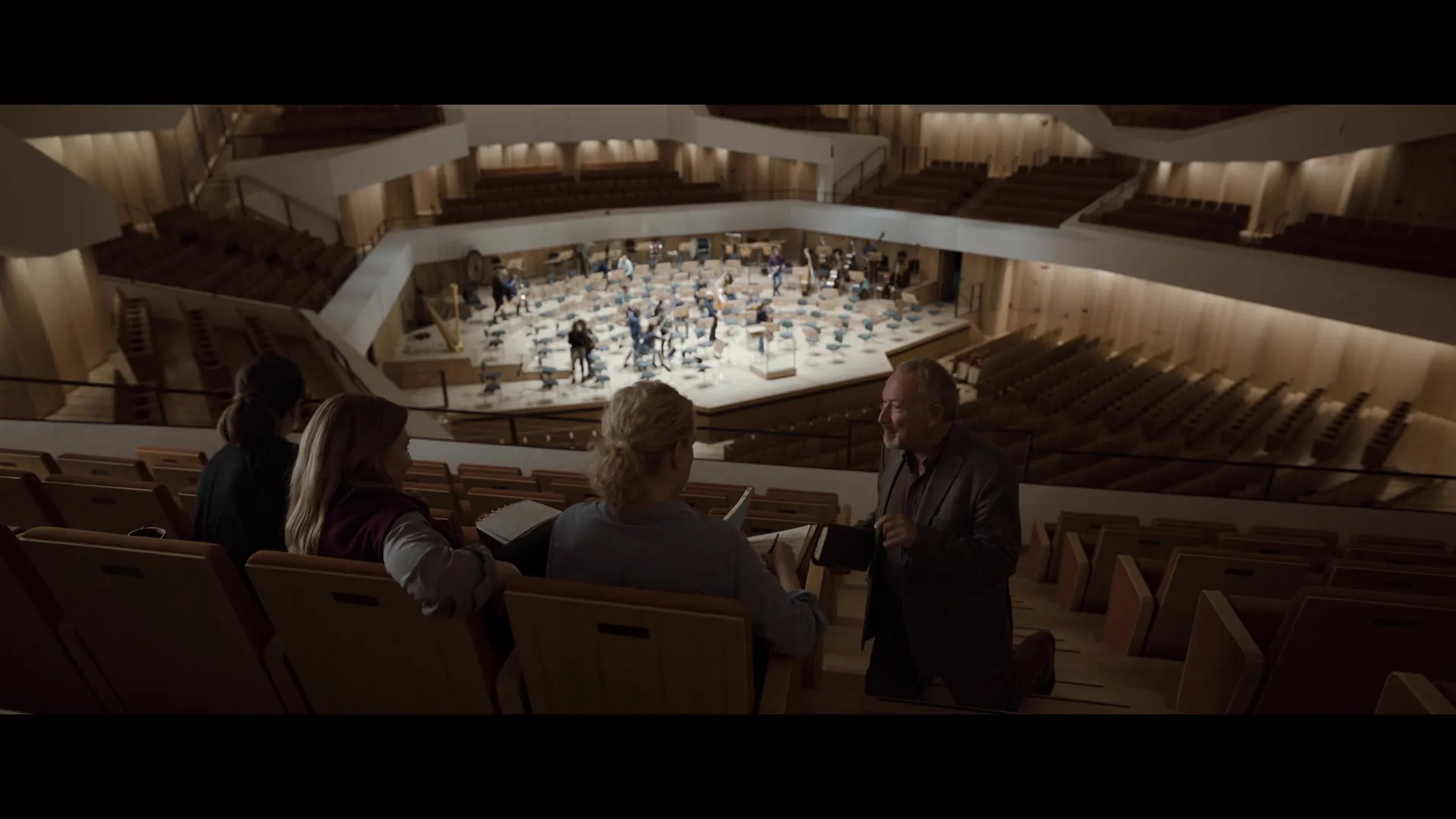 Cate Blanchett, Nina Hoss, and Noémie Merlant in Tár (2022)