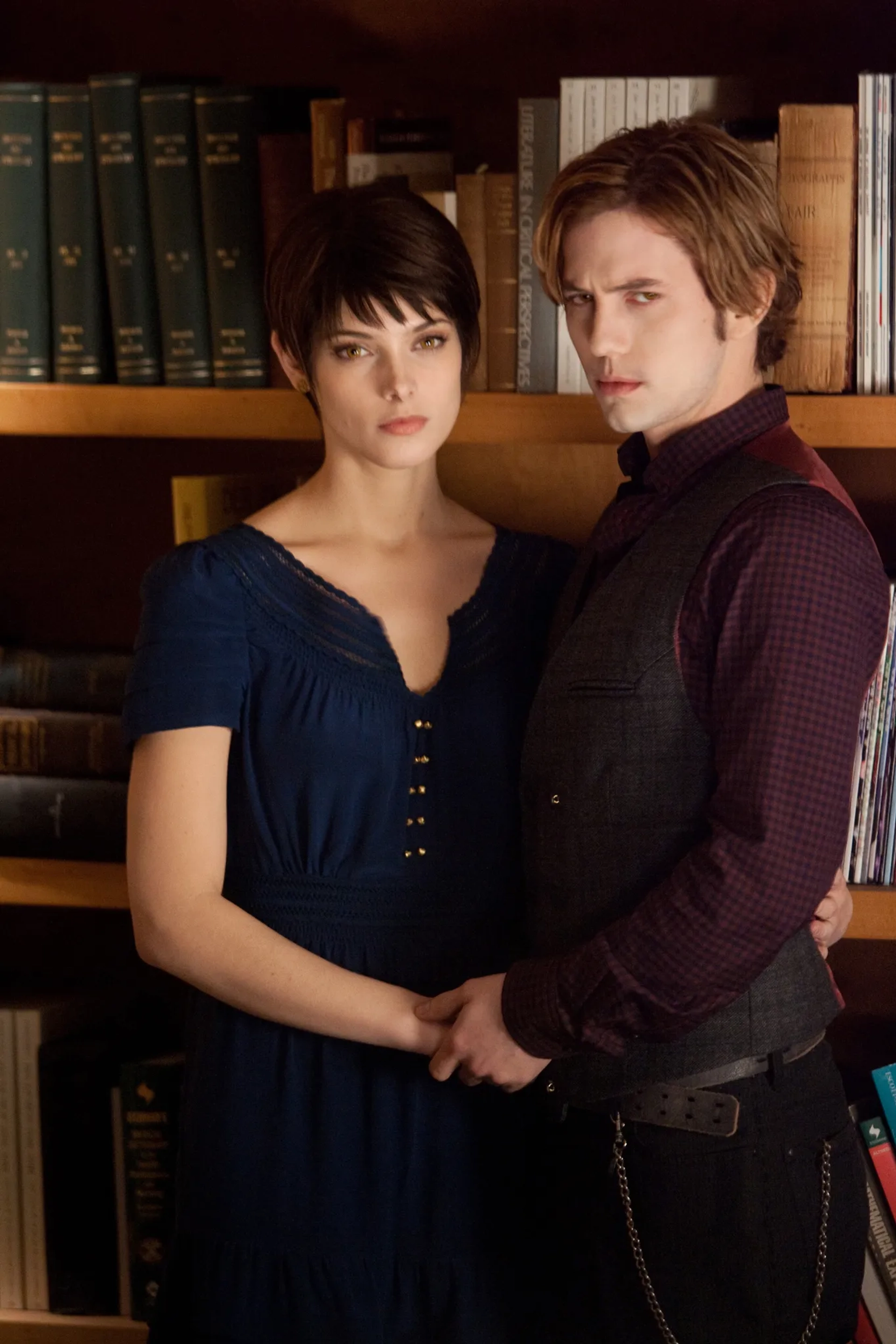 Jackson Rathbone and Ashley Greene in The Twilight Saga: Breaking Dawn - Part 2 (2012)