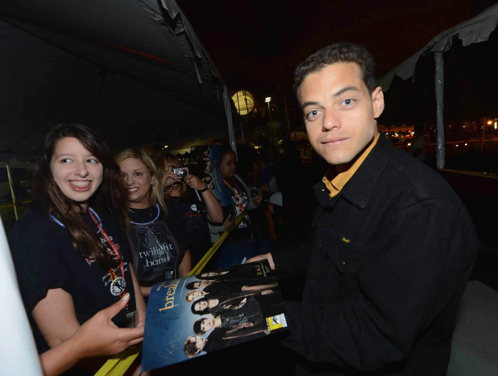 Rami Malek at an event for The Twilight Saga: Breaking Dawn - Part 2 (2012)